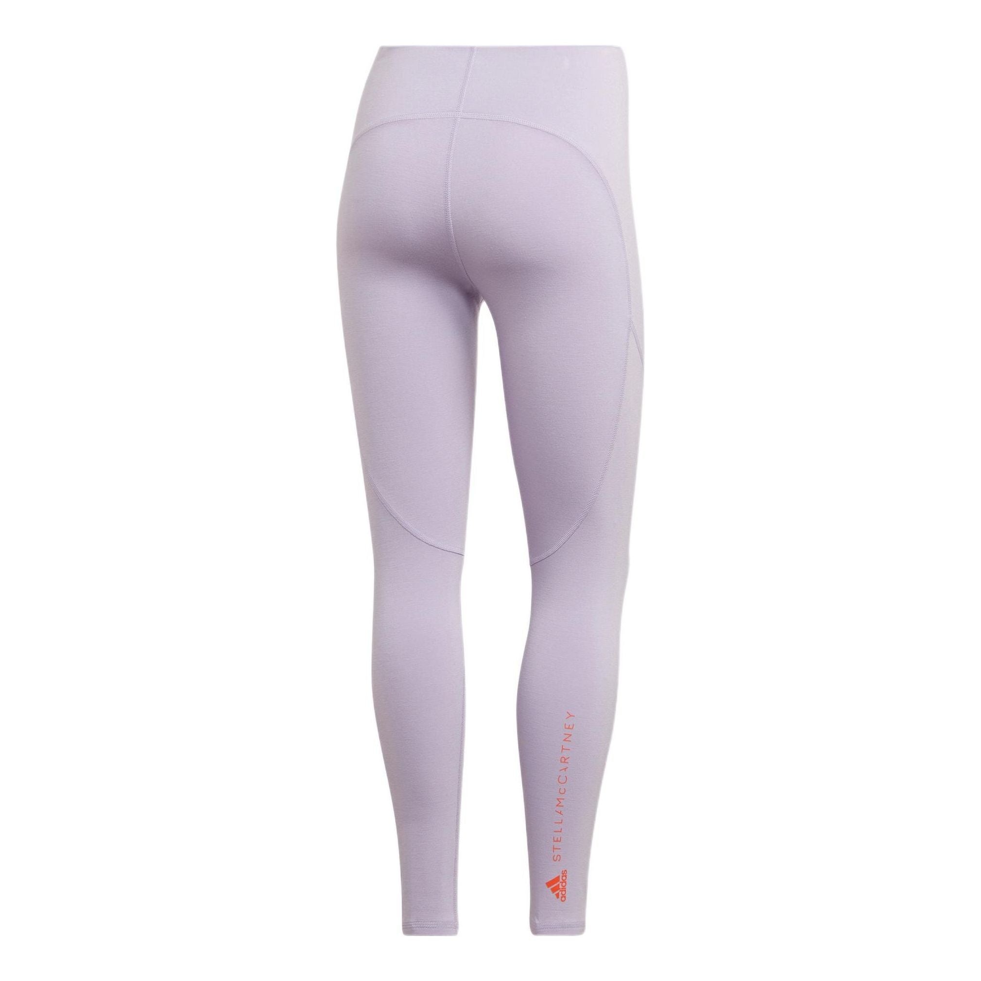 (WMNS) adidas by Stella McCartney 7/8 Yoga Leggings 'Purple' HG6845 - 2