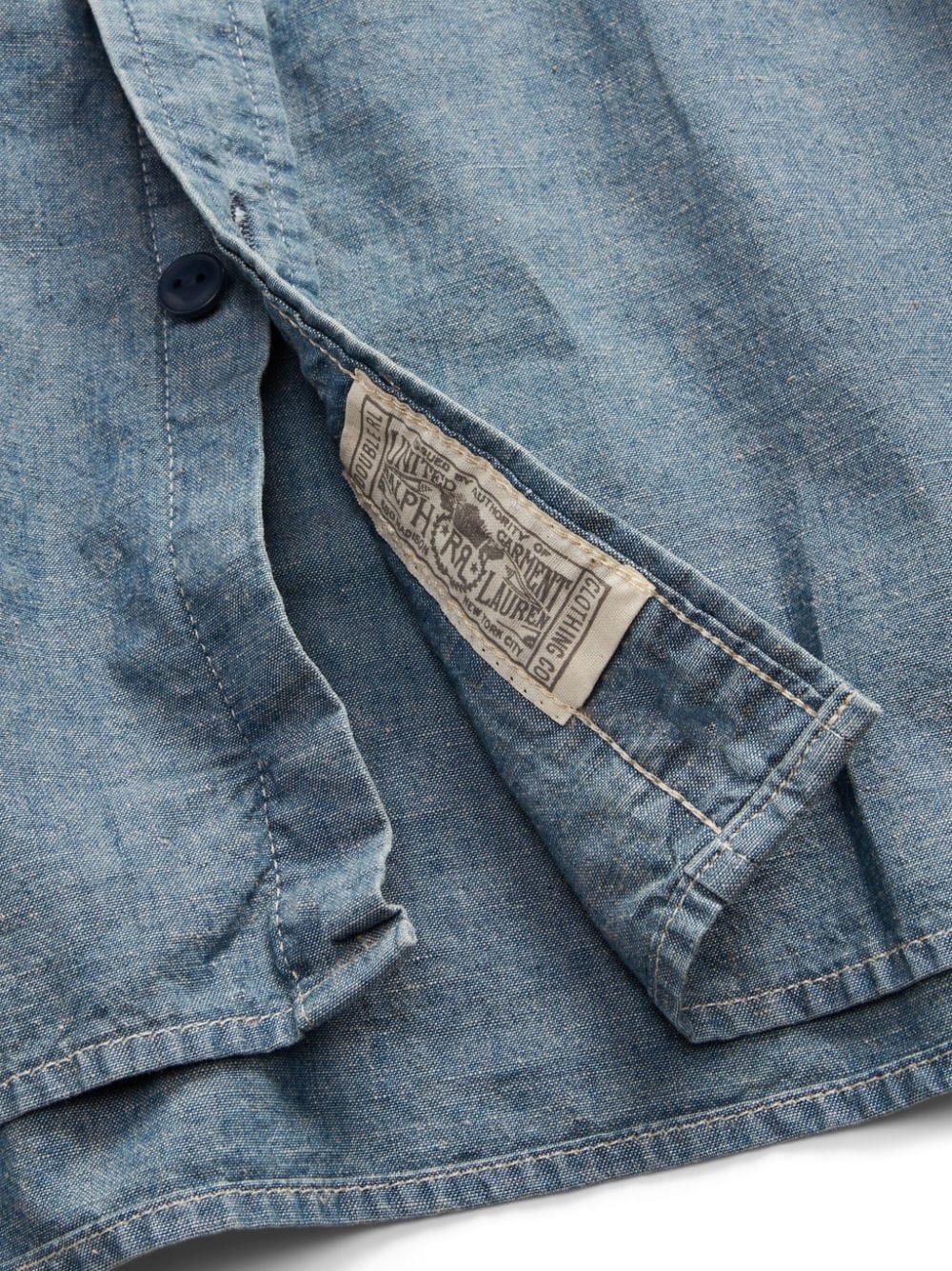 appliquÃ© chambray shirt - 4