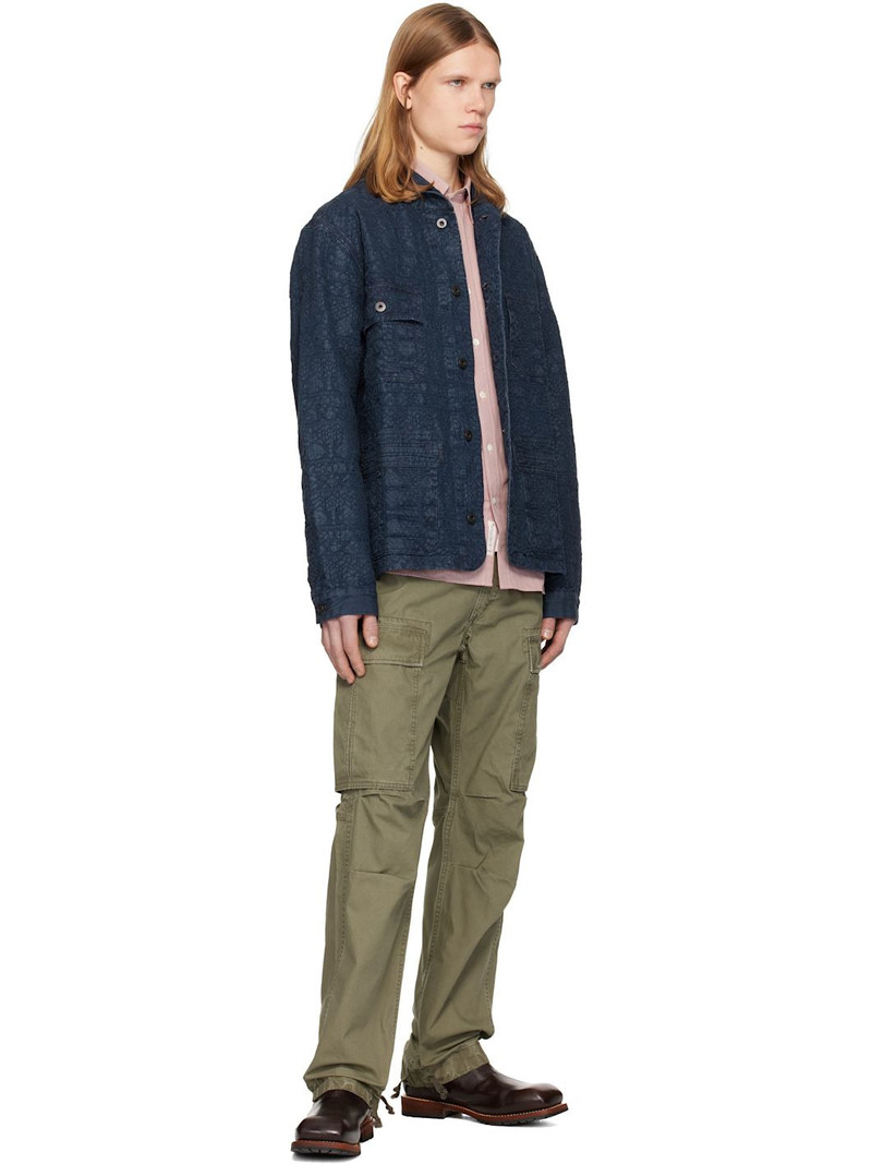 RRL by Ralph Lauren Khaki Surplus Poplin Cargo Pants outlook