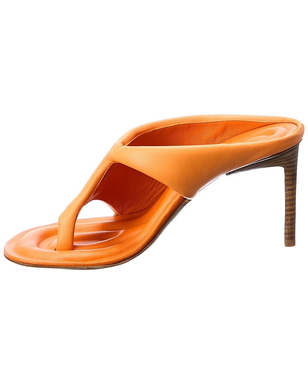 Jacquemus Les Mules Limone Leather Sandal - 2