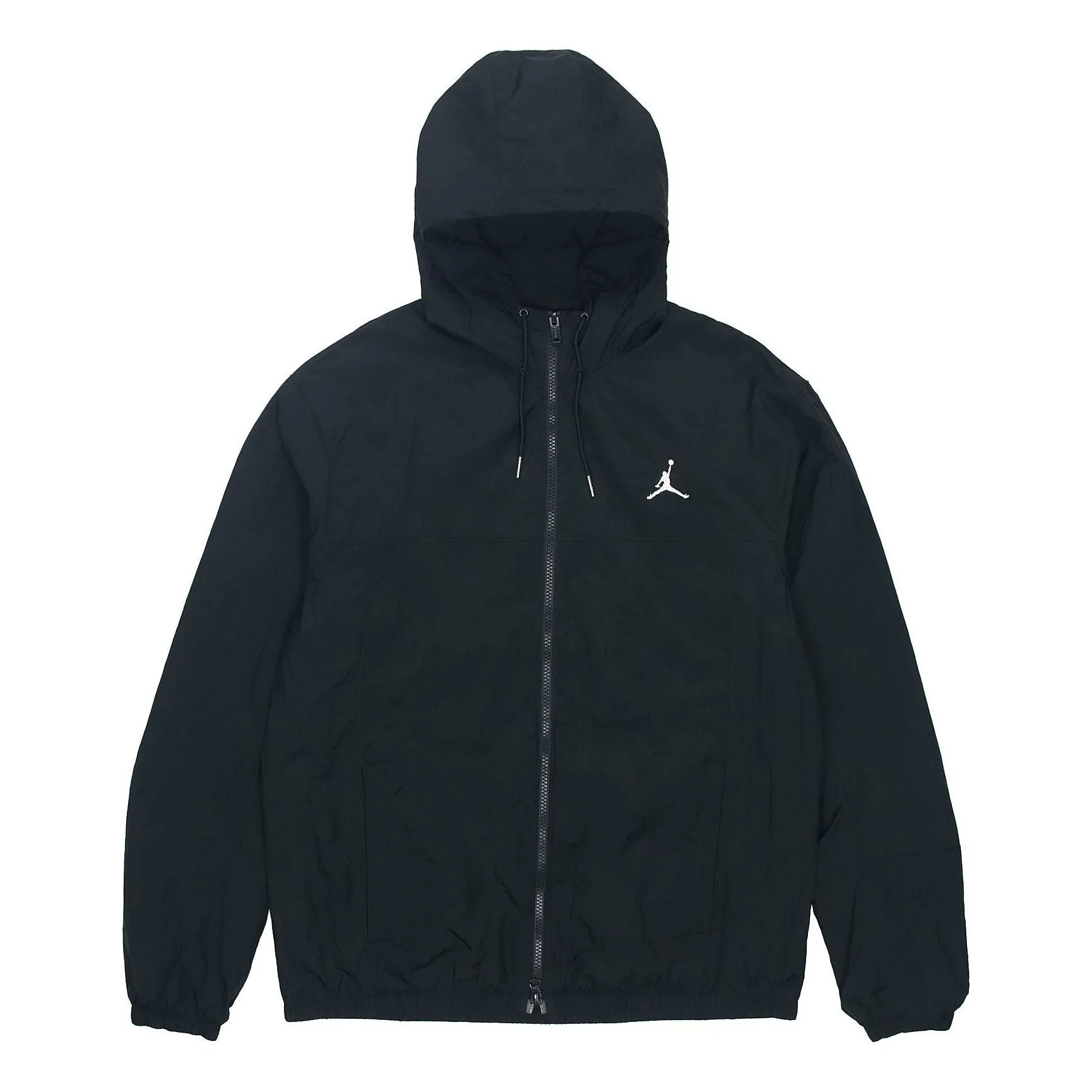 Air Jordan SS22 Solid Color Windproof Long Sleeves Jacket Black DJ0253-010 - 1