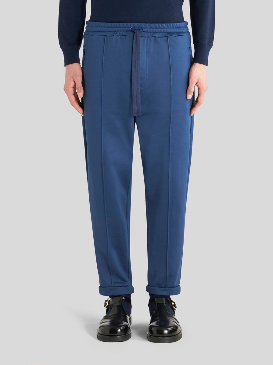 FLEECE TROUSERS WITH ETRO LOGO AND PEGASO - 2