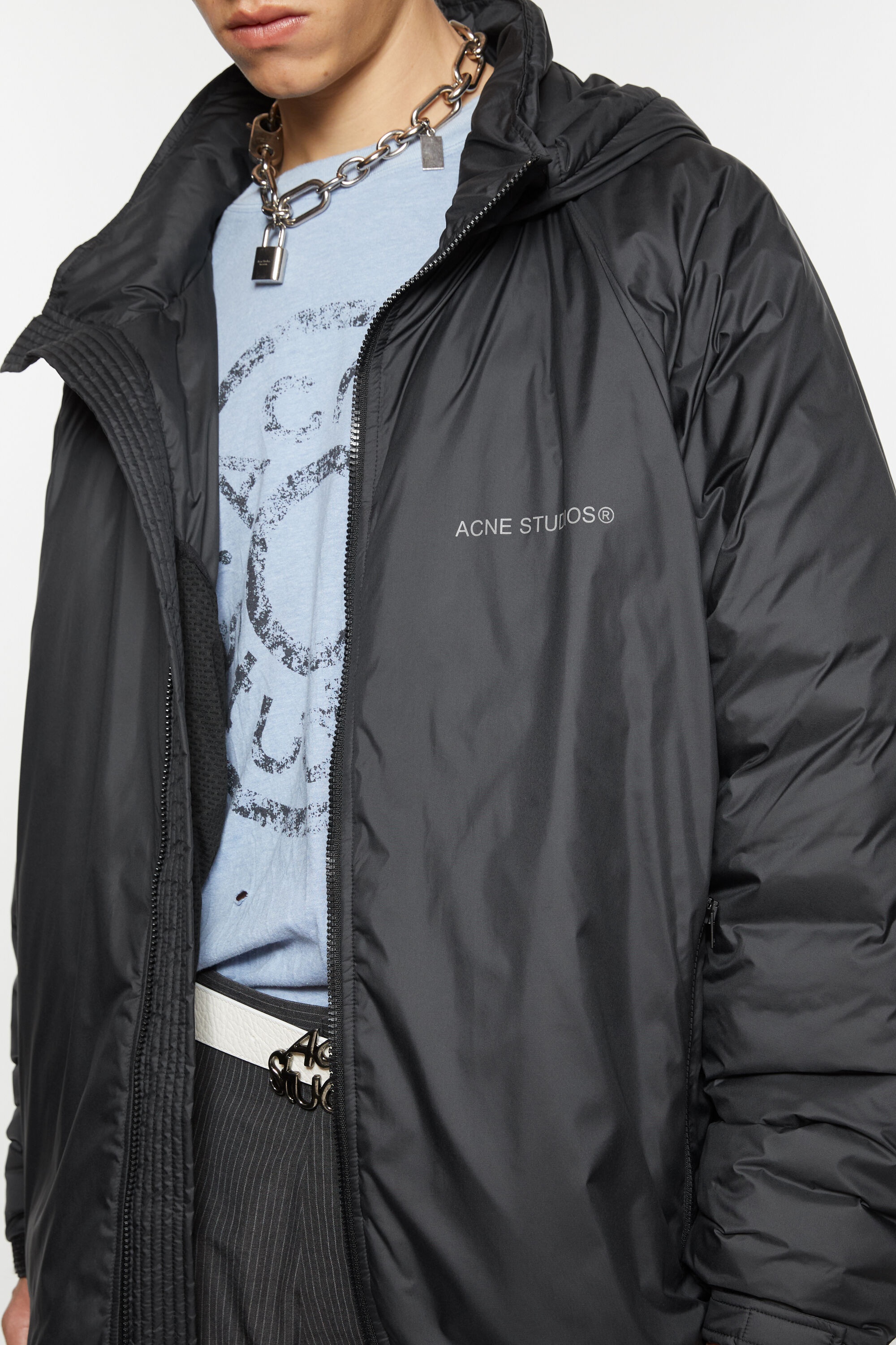 Down jacket - Black - 6