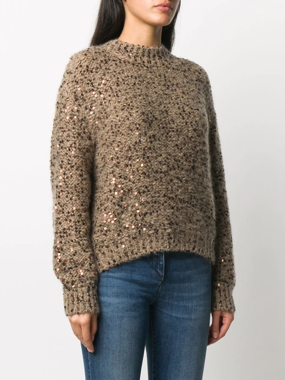 sequin embroidered jumper - 3