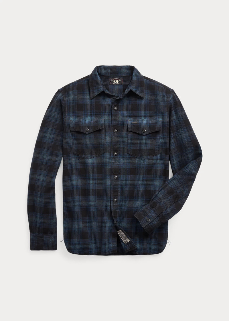 Plaid Canvas Workshirt 1
