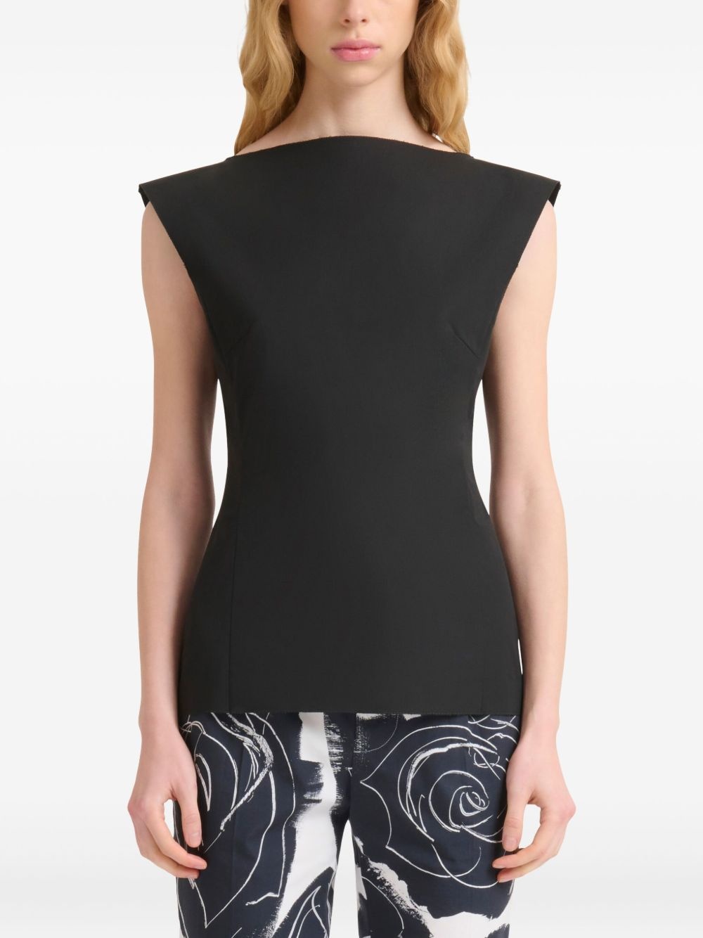 structured sculptural top - 2