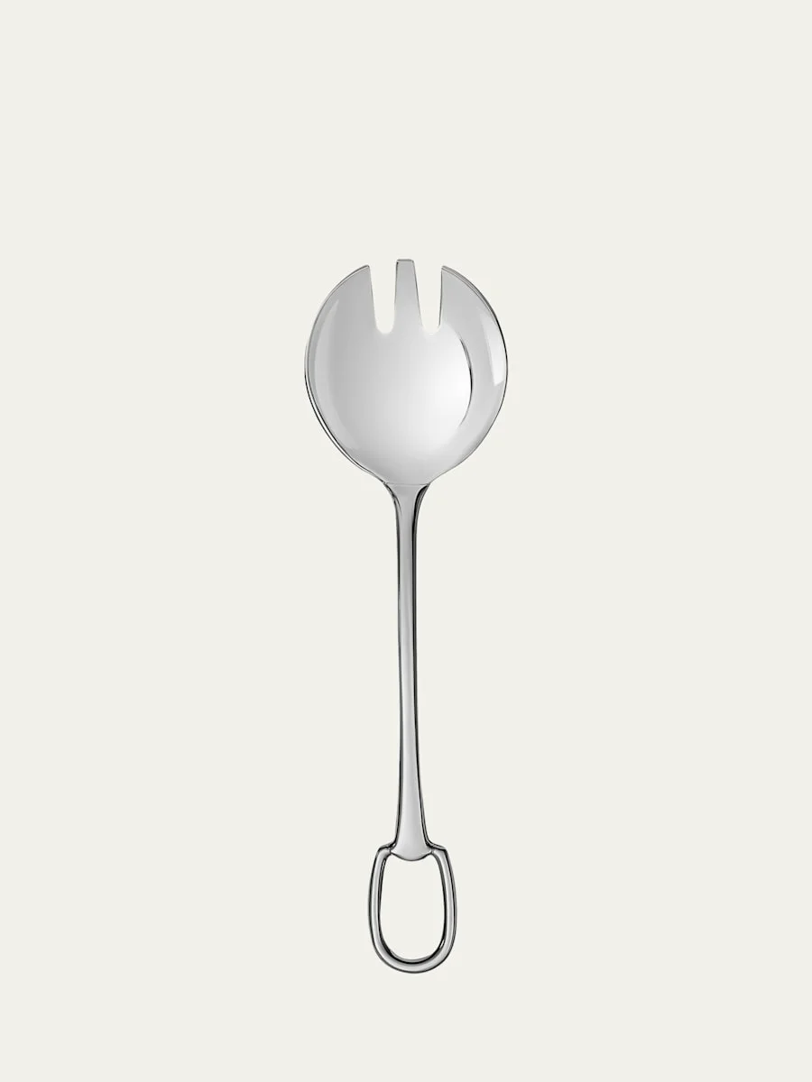 Attelage Silver-Plated Salad Serving Fork - 1