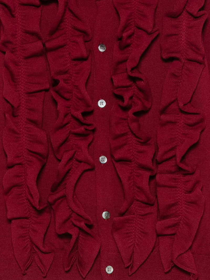 ruffled cardigan 3