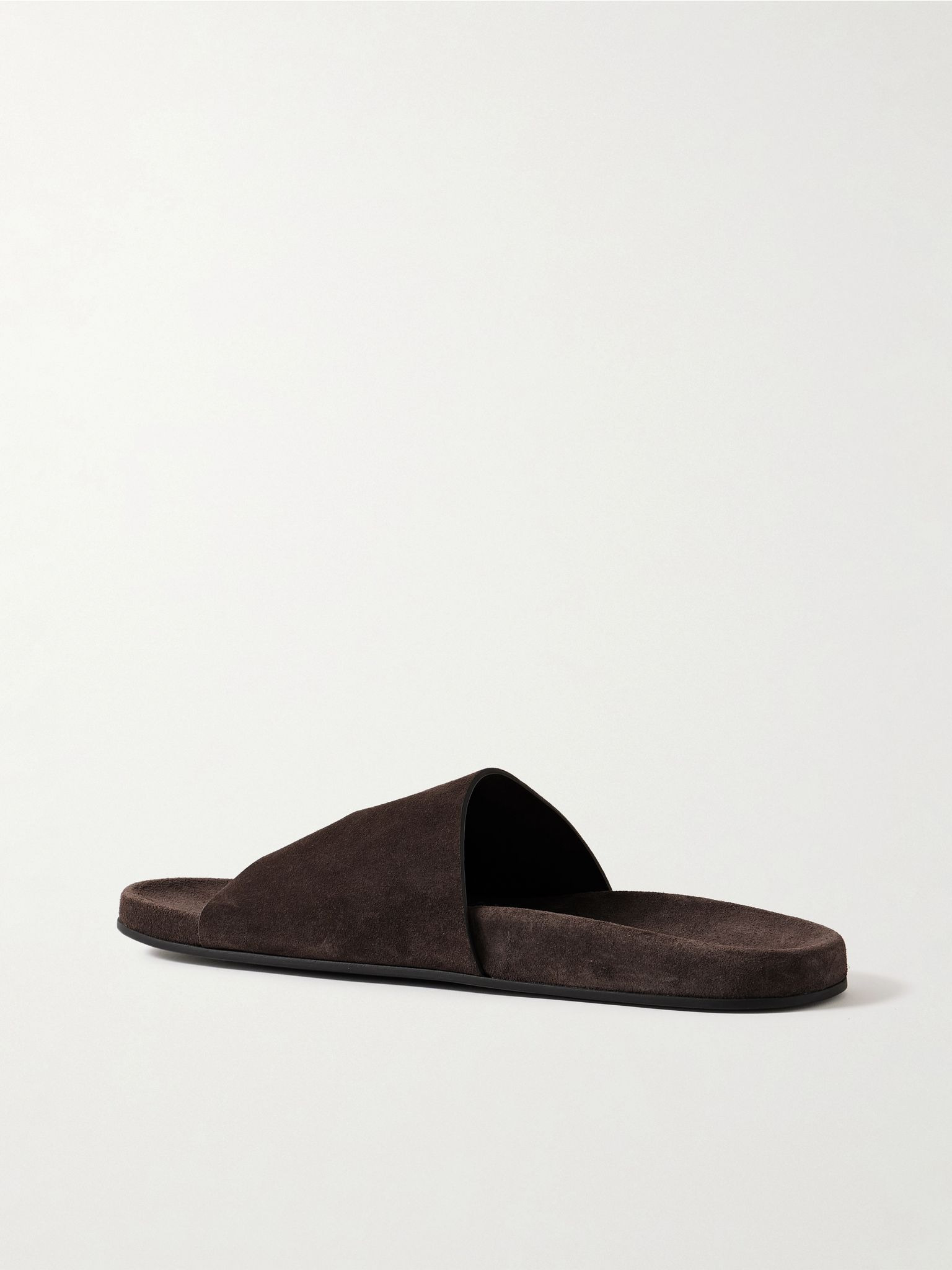 Hugh suede slides Taupe - 3