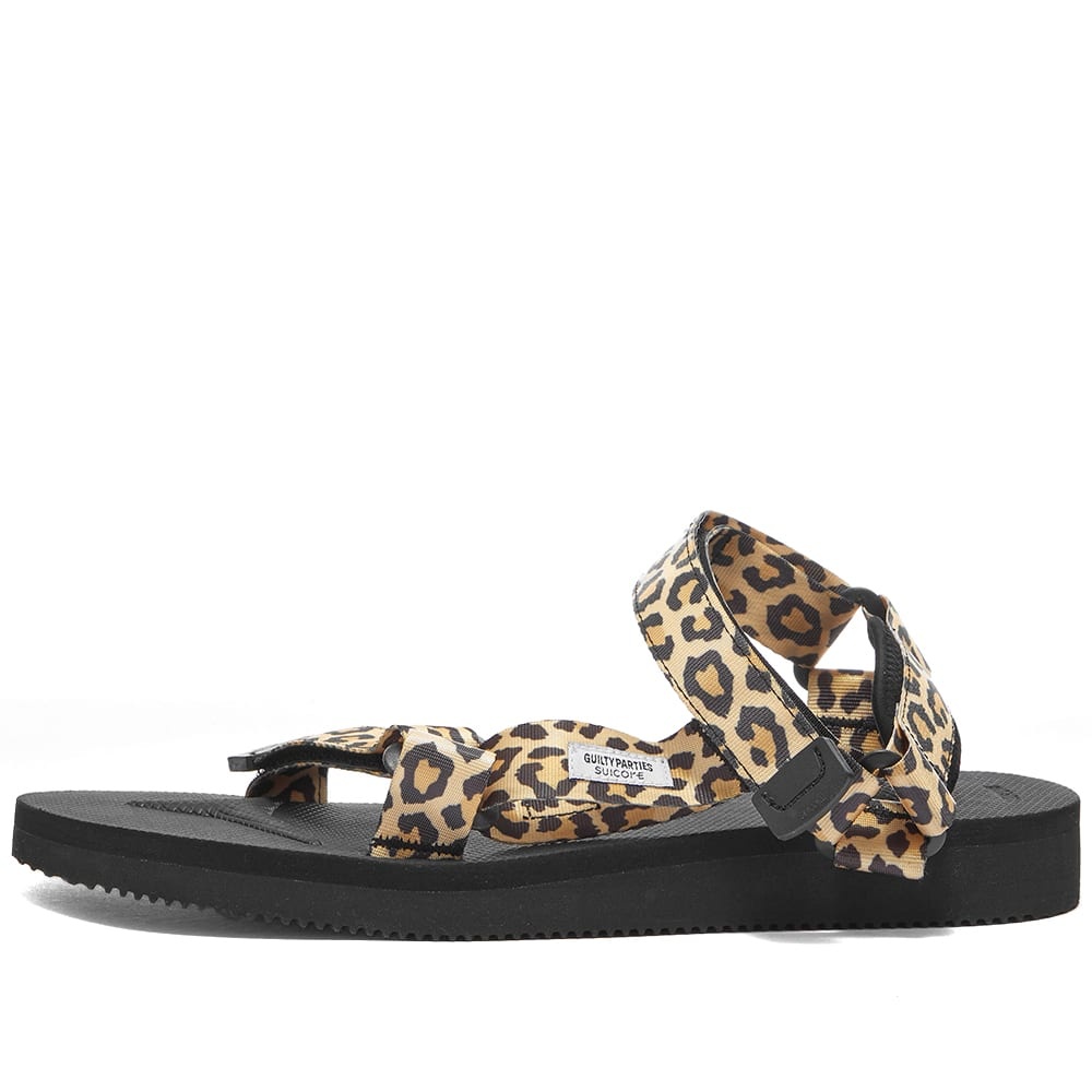 Wacko Maria x Suicoke Leopard Beach Sandal - 2