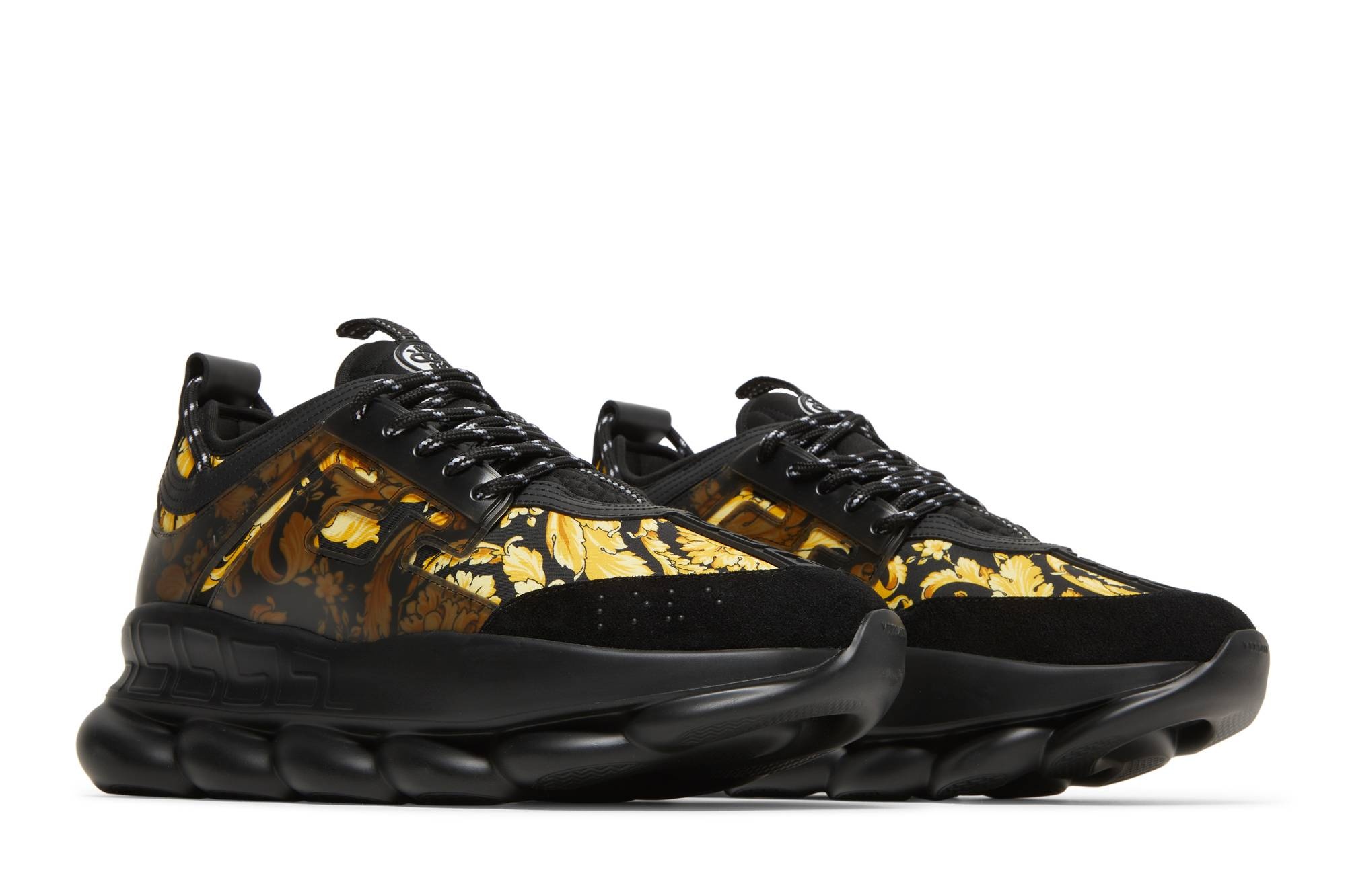 Versace Chain Reaction Trainer 'Barocco Print - Black' - 8