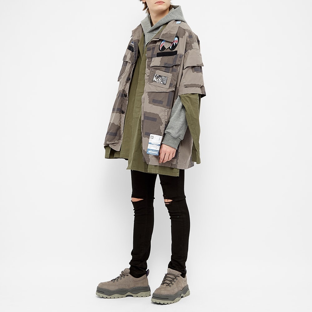 Maison MIHARA YASUHIRO Double Face Camo Overshirt - 6