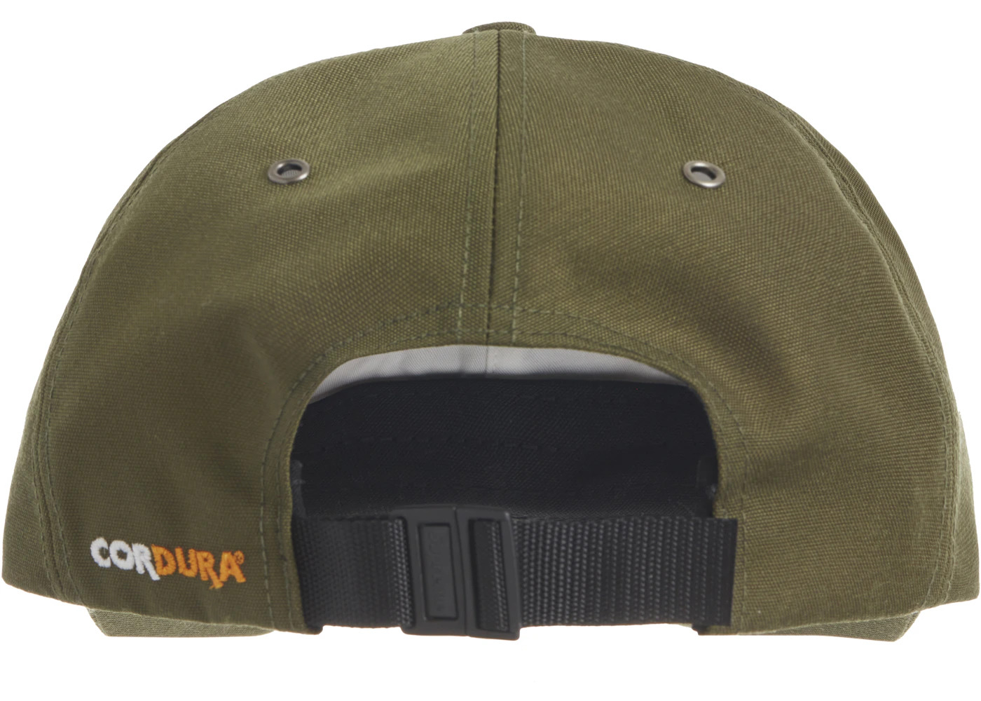 Supreme Cordura Teflon Label 6-Panel Olive - 2