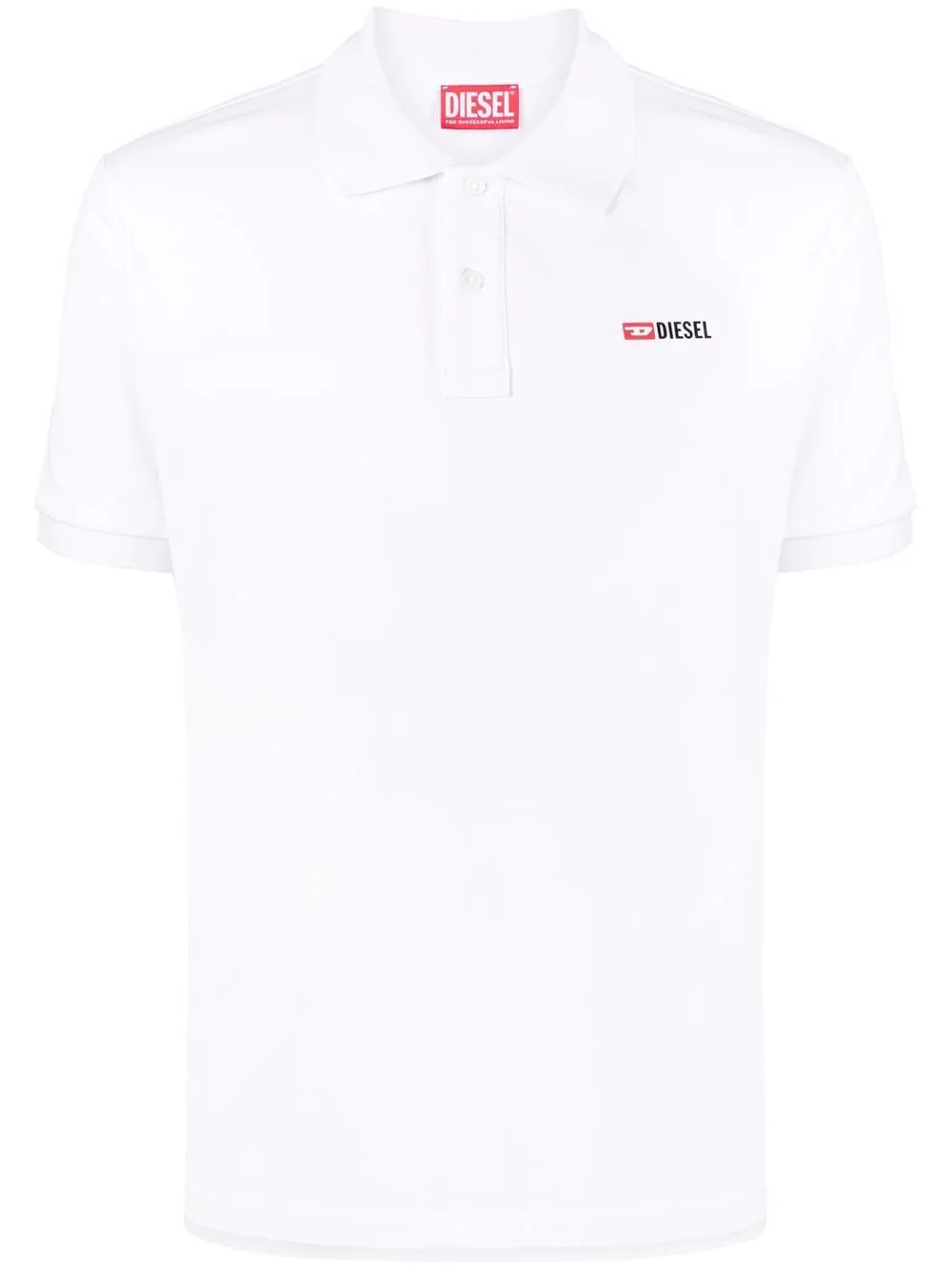 logo-print polo shirt - 1