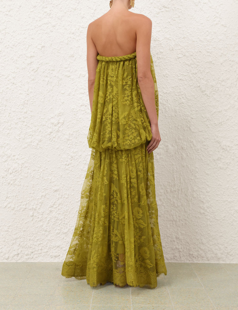 LUNA LACE BANDEAU GOWN 4