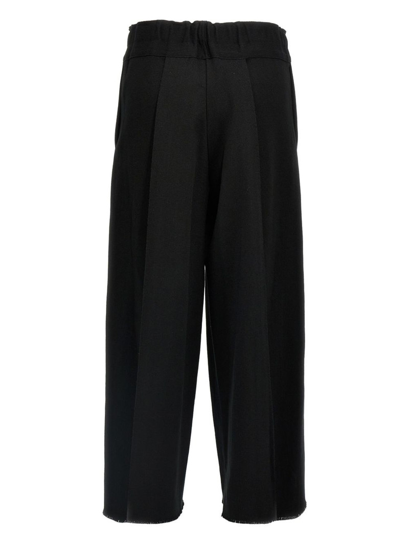 ISSEY MIYAKE pleated elastic-waistband trousers outlook