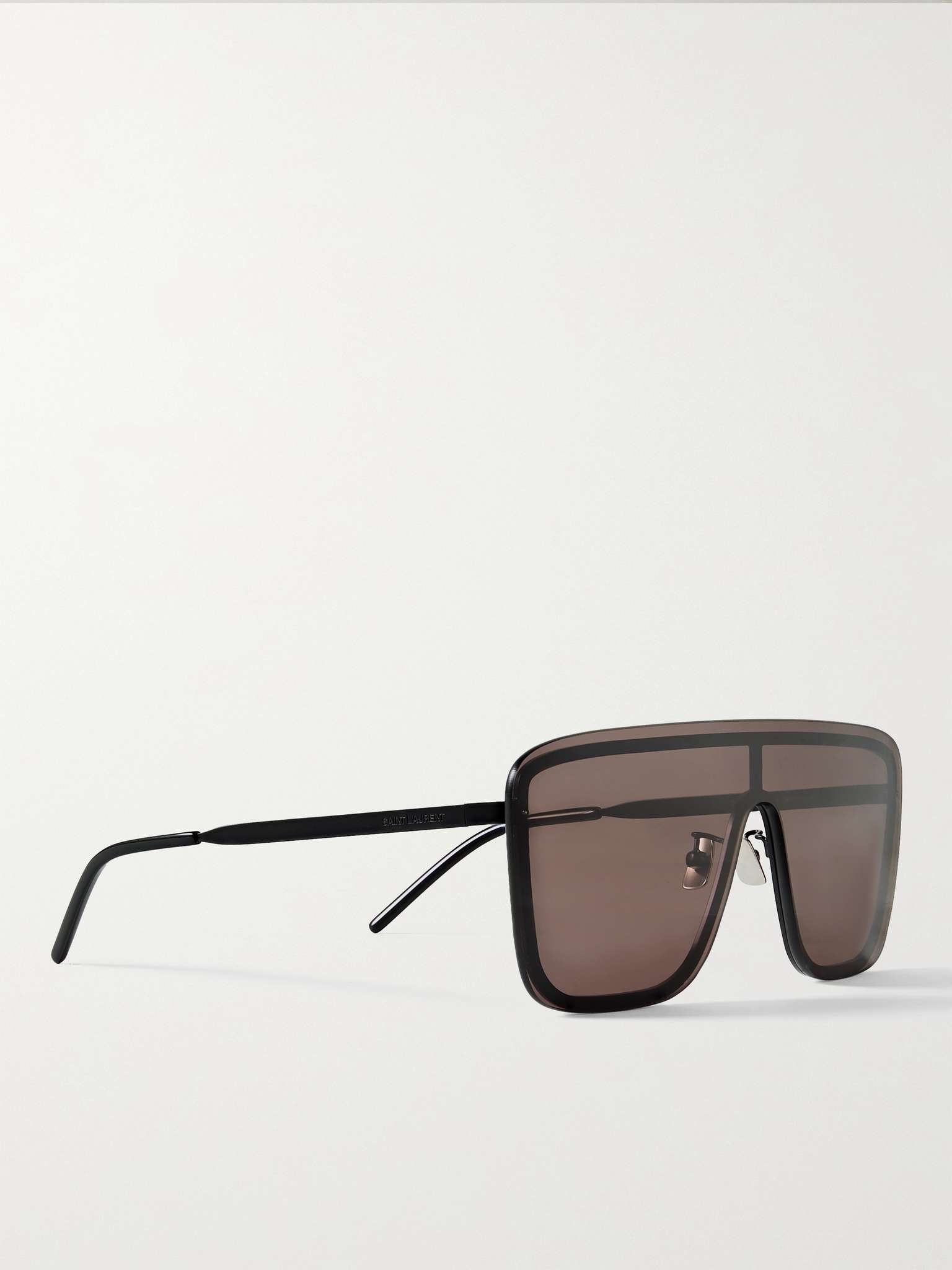 Rimless D-Frame Metal Sunglasses - 2