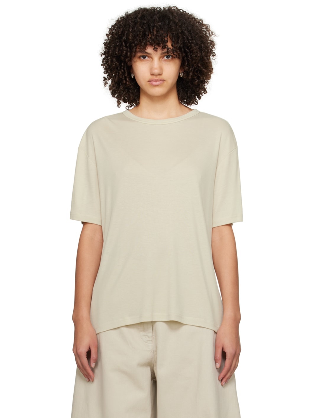 Beige Lee T-Shirt - 1