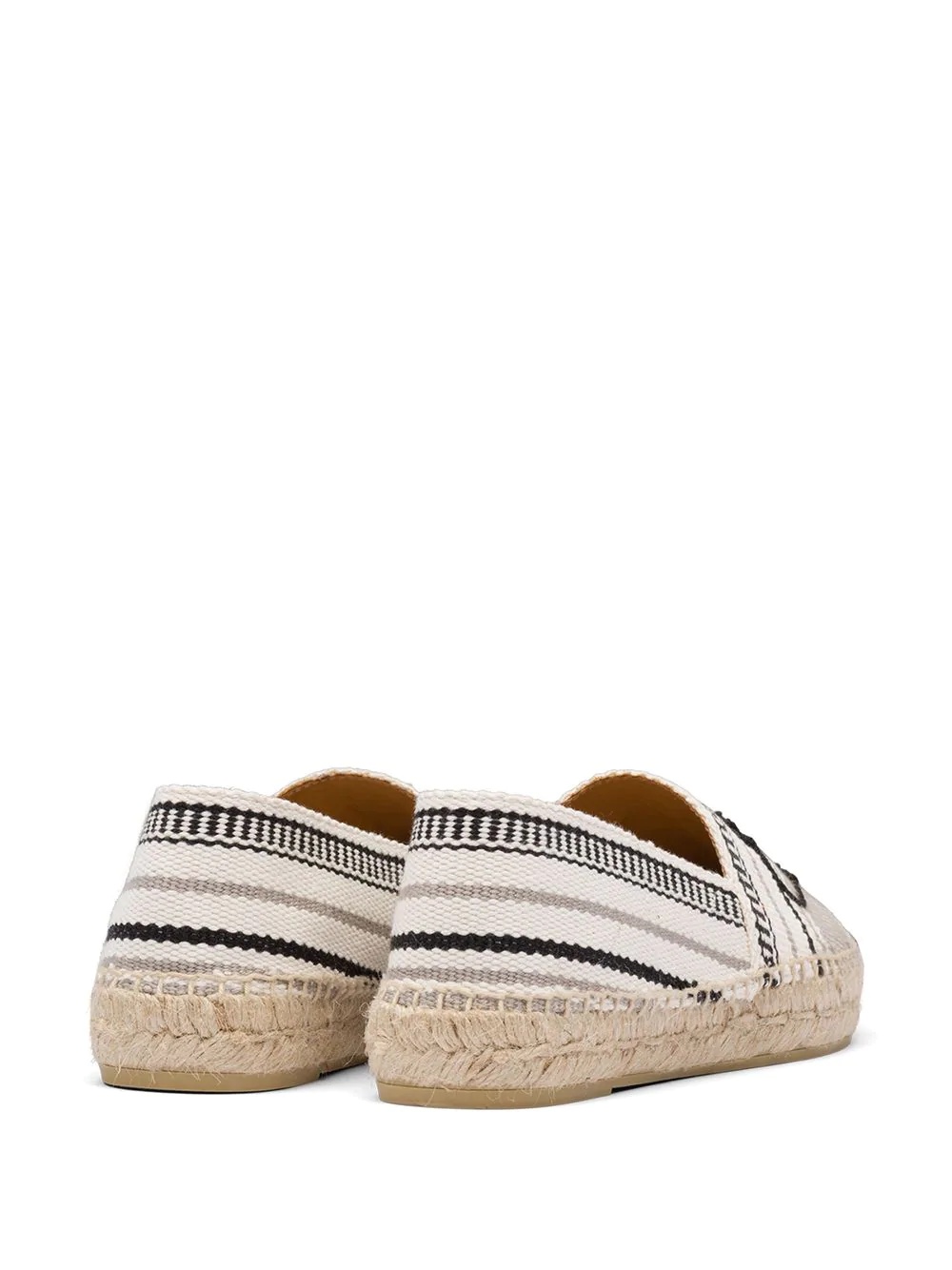 logo embroidered espadrilles - 3