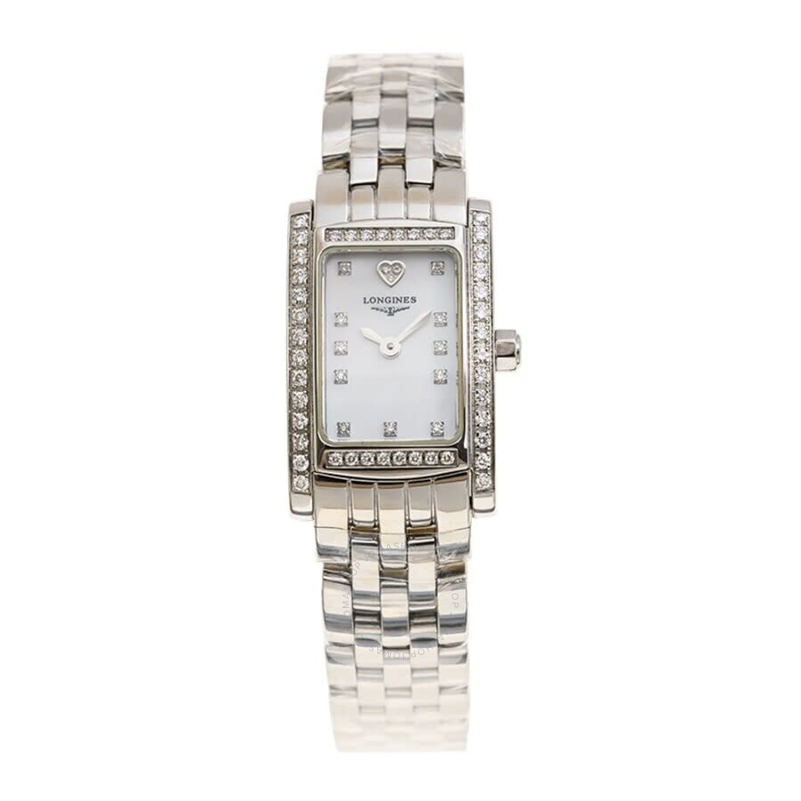 Longines Dolce Vita Quartz Diamond White Dial Ladies Watch L5.158.0.87.6 - 3