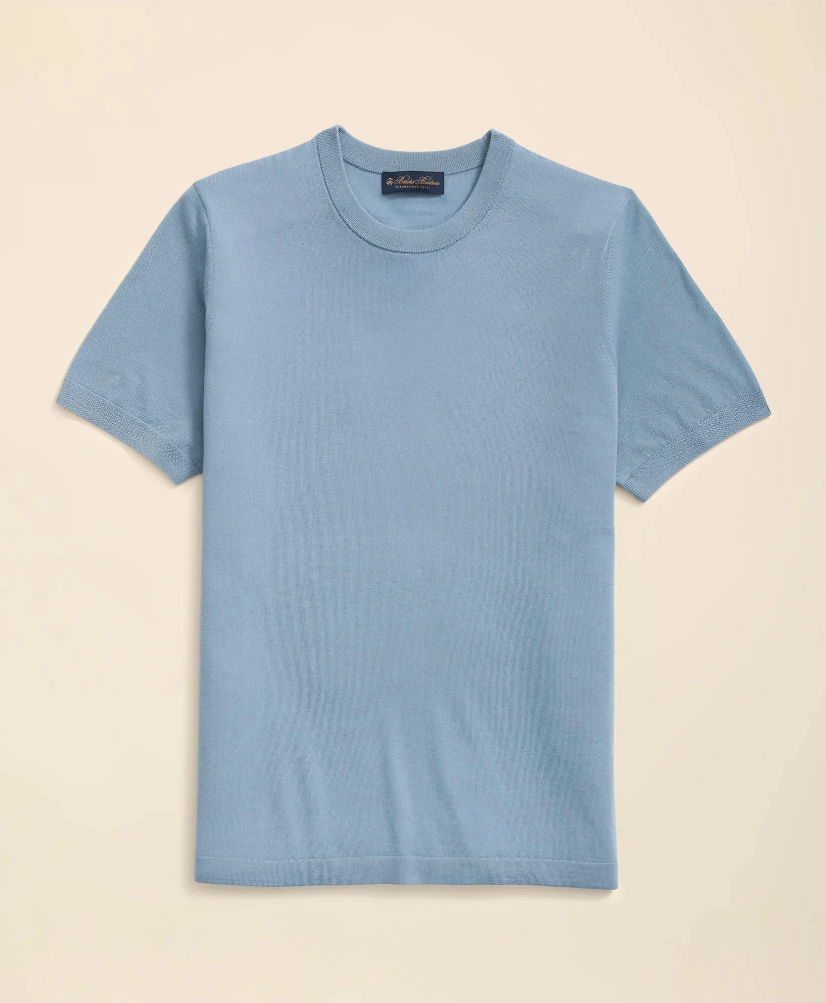 Lightweight Luxe All-Season Sweater, Short Sleeve Crewneck - 1