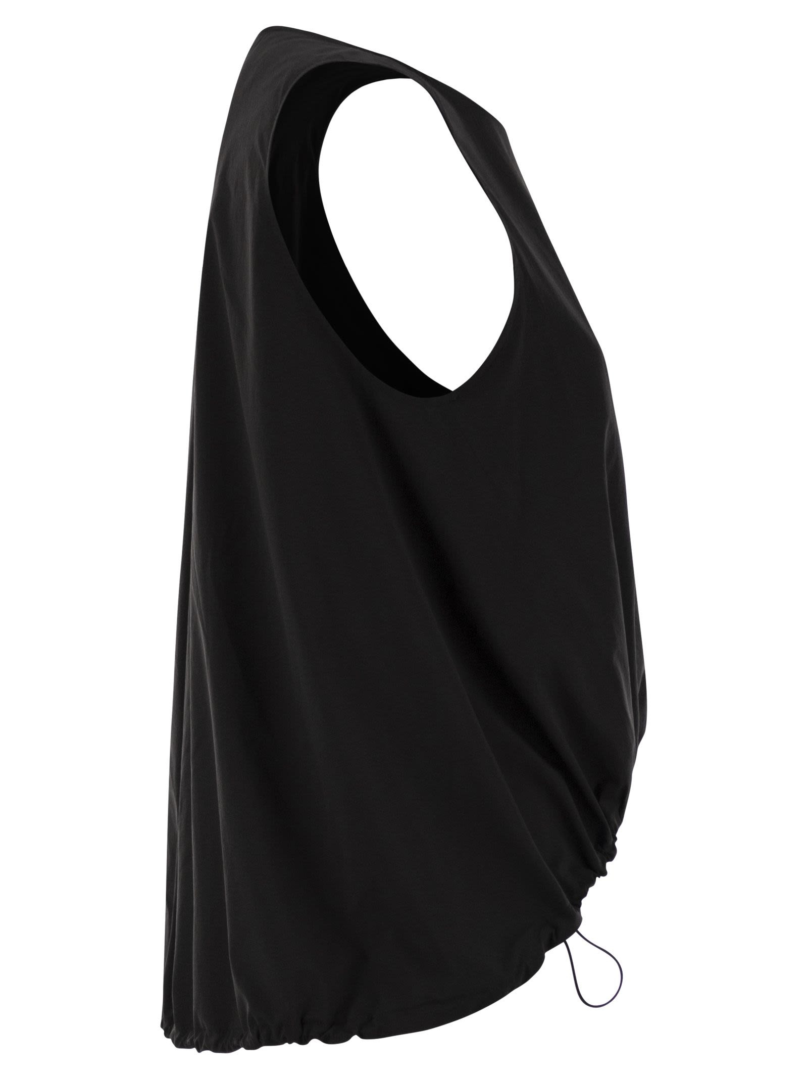Herno Women Sleeveless Top In Tech Trait - 3