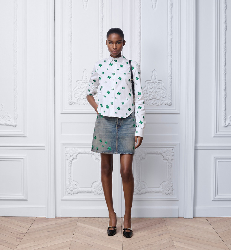 Embroidered Miniskirt 2