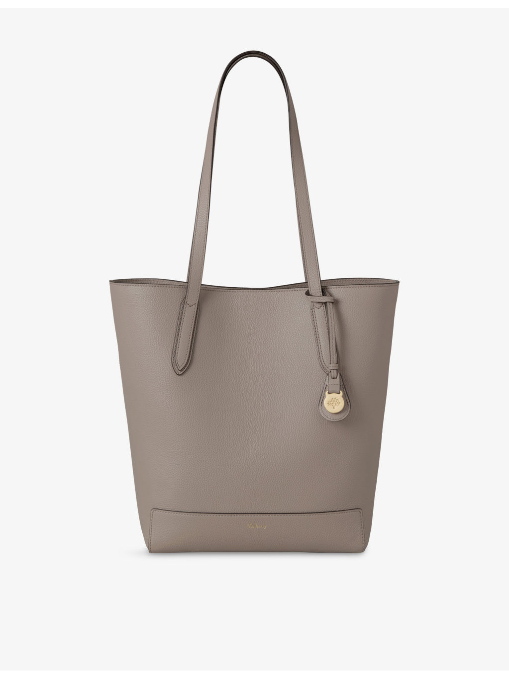 North South Leather Shopper Bag - 1
