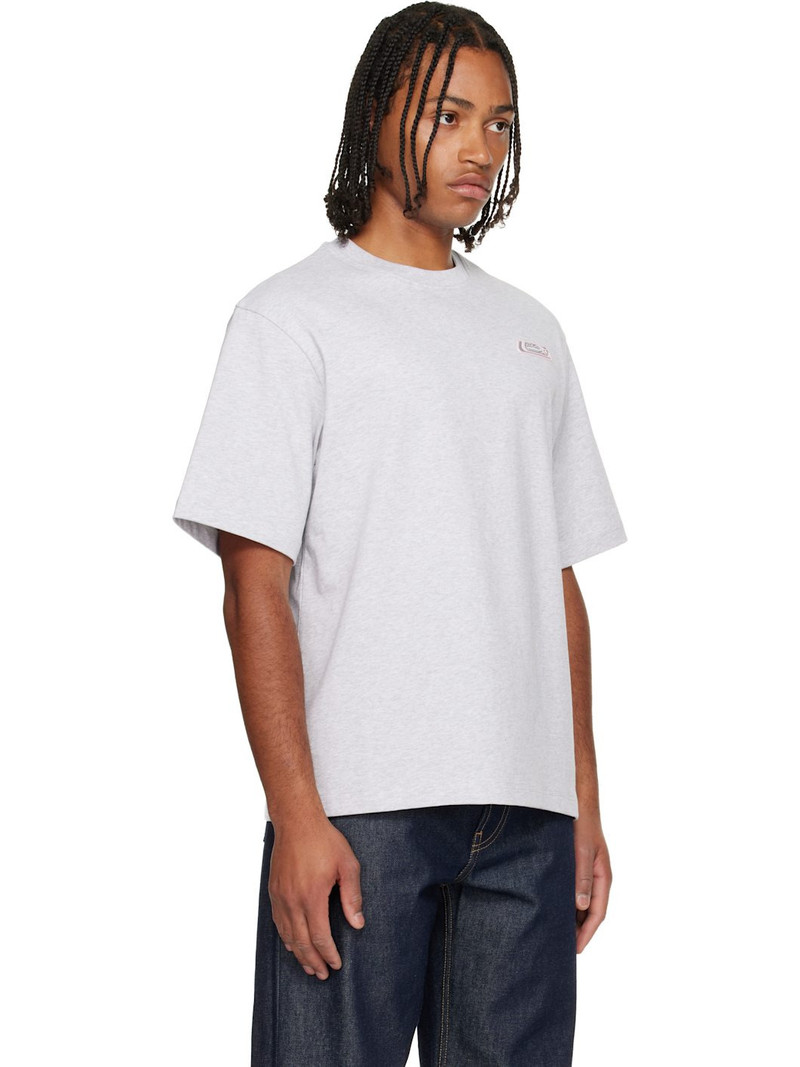 Gray 'Casablanca' Logo Patch T-shirt 2