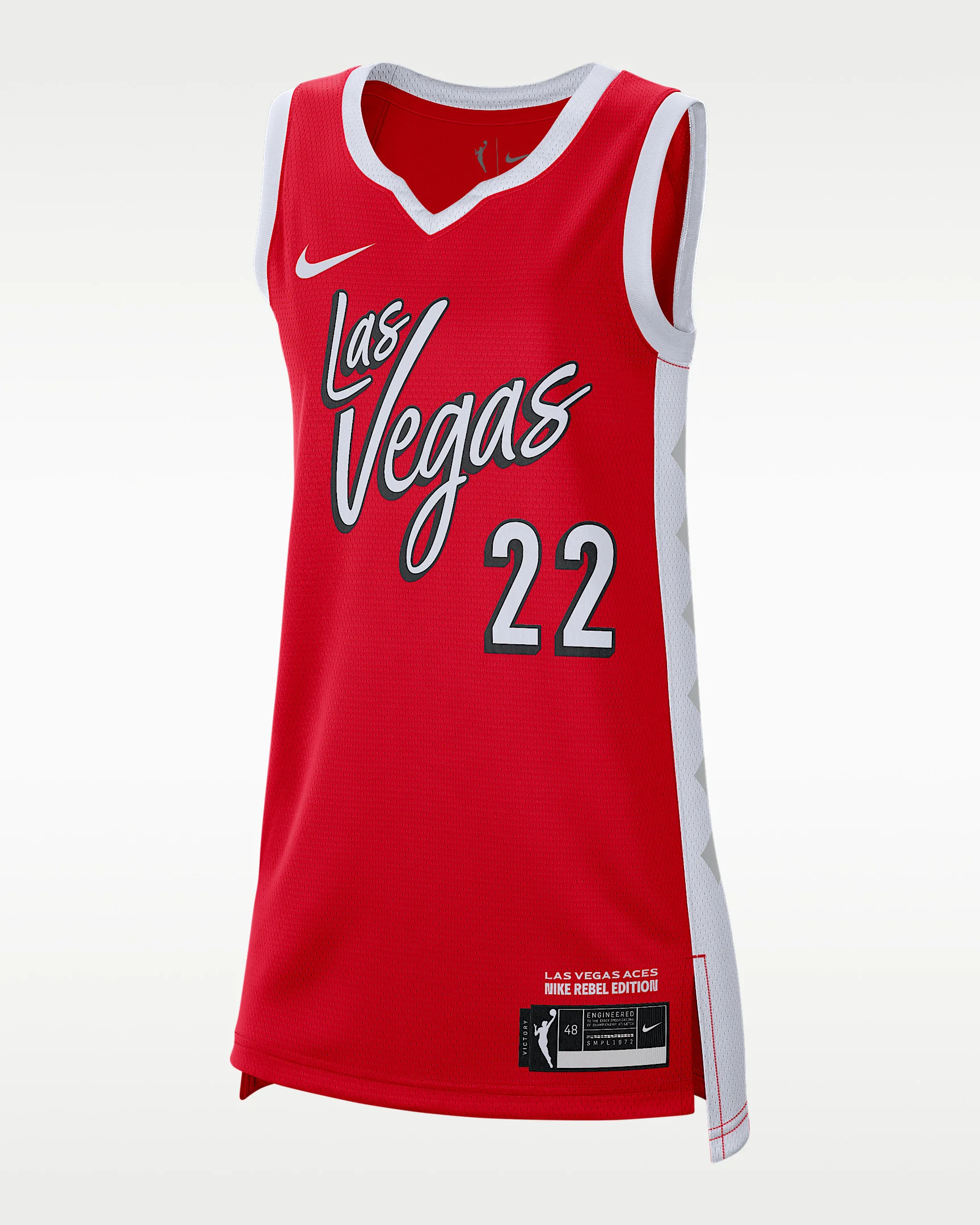 A'ja Wilson Las Vegas Aces 2026 Rebel Edition Nike Dri-FIT WNBA Rebel Jersey - 1