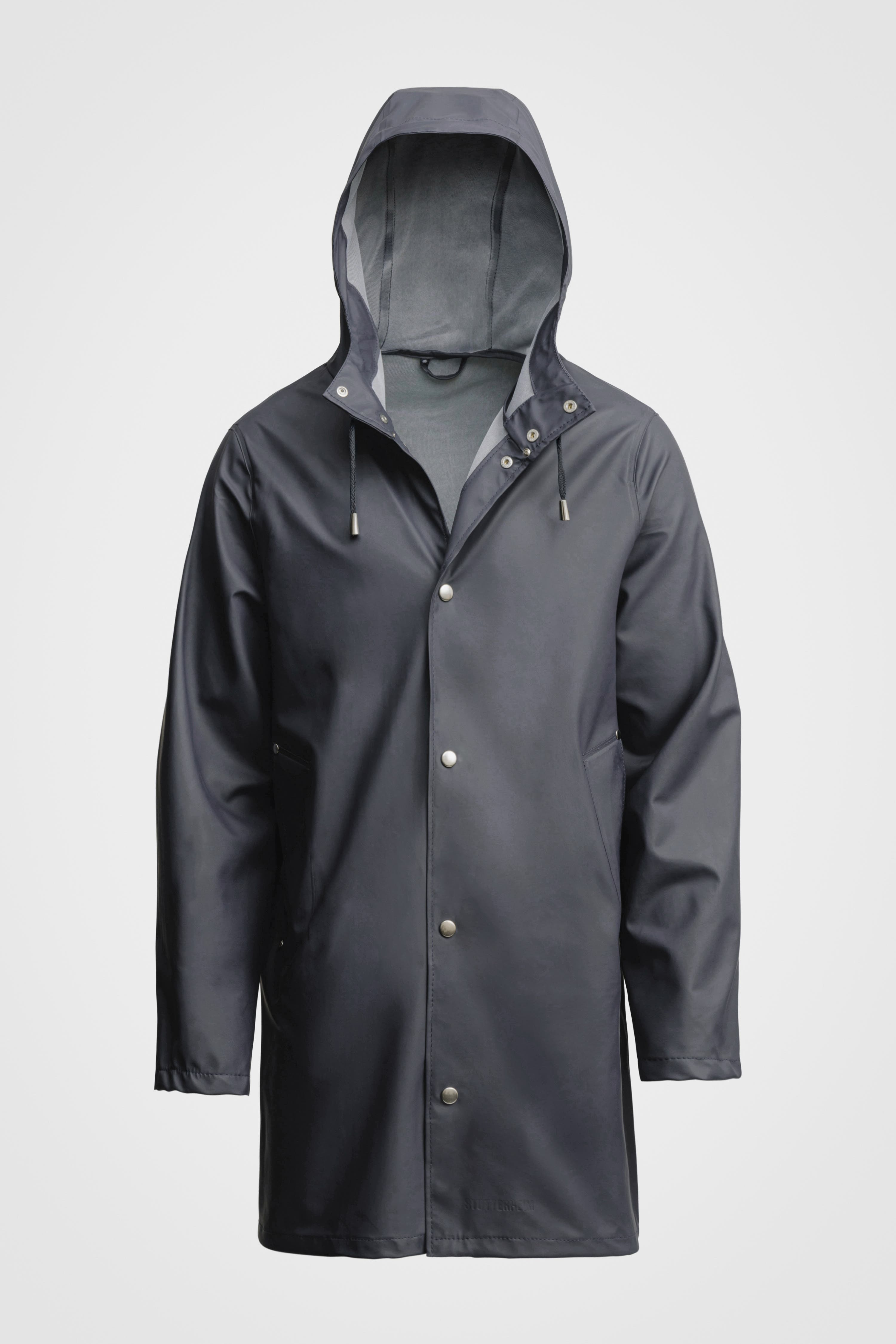 Stutterheim Stockholm Lightweight Raincoat in Charcoal at Nordstrom - 2