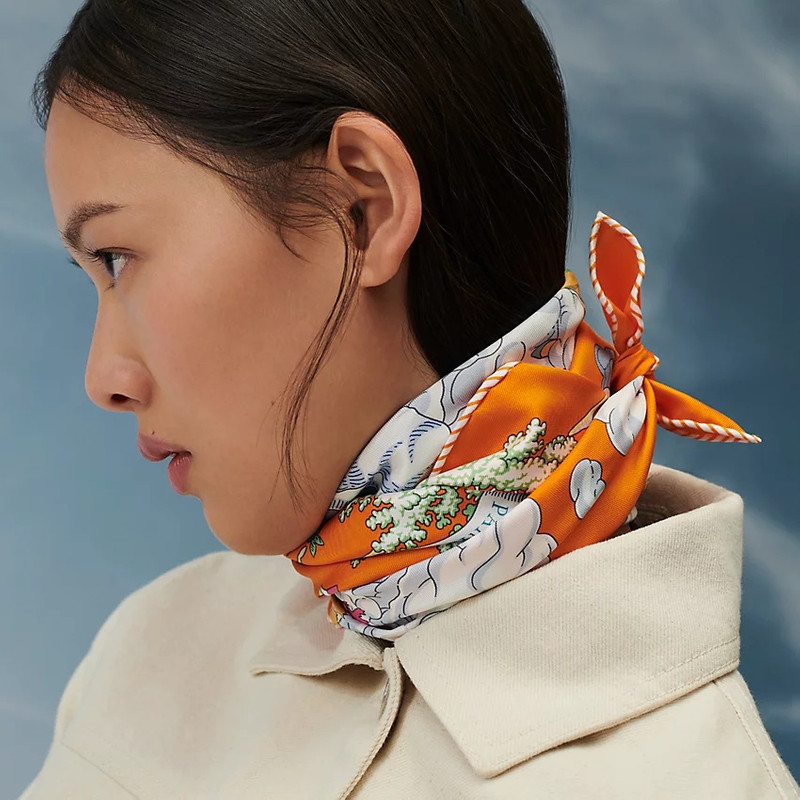 Hermès Sur Mon Nuage scarf 90 outlook