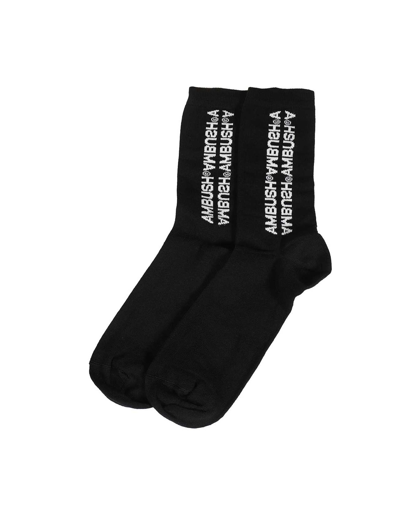 Logo Cotton Blend Socks - 1