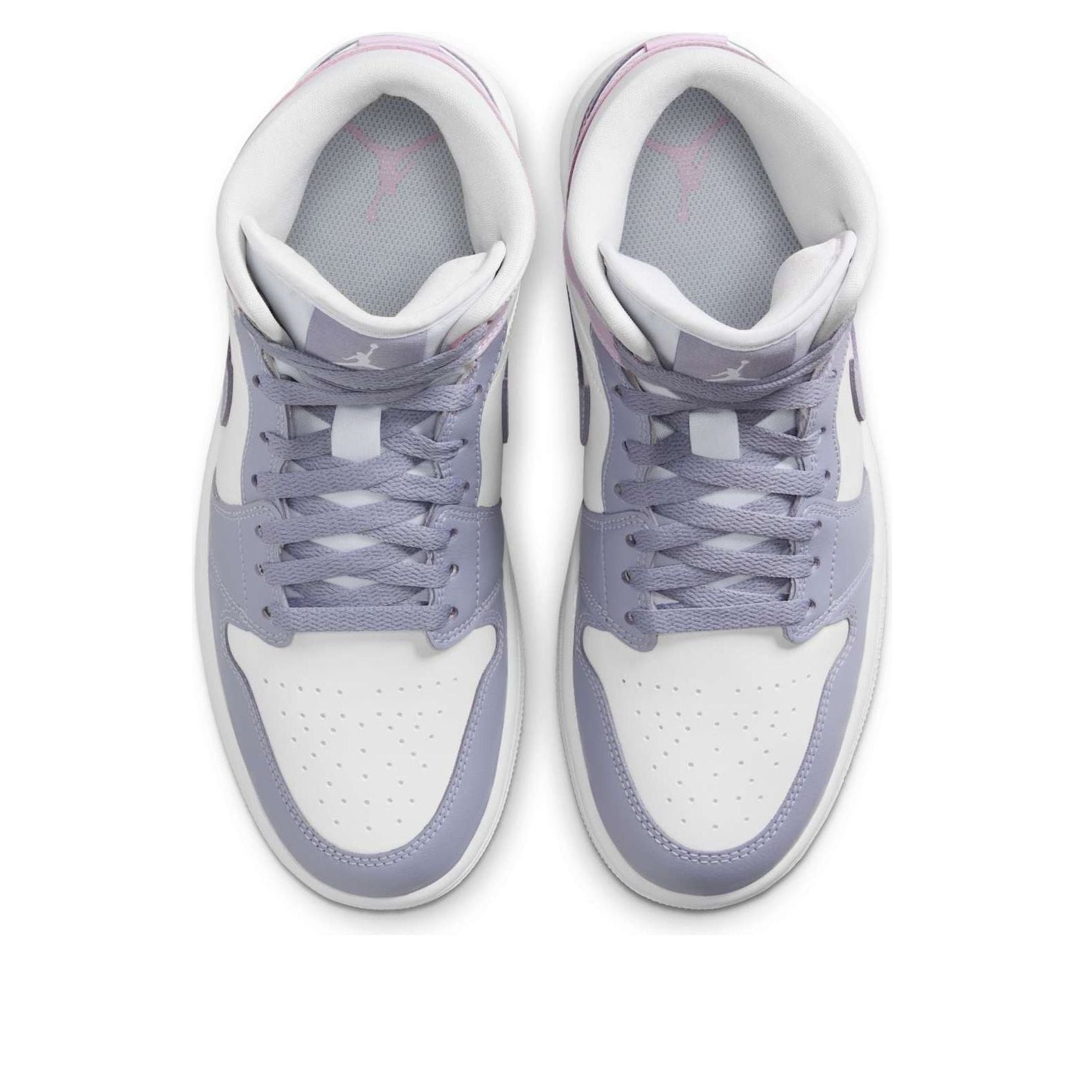 (WMNS) Air Jordan 1 Mid 'Indigo Haze Doll White' BQ6472-510 - 4
