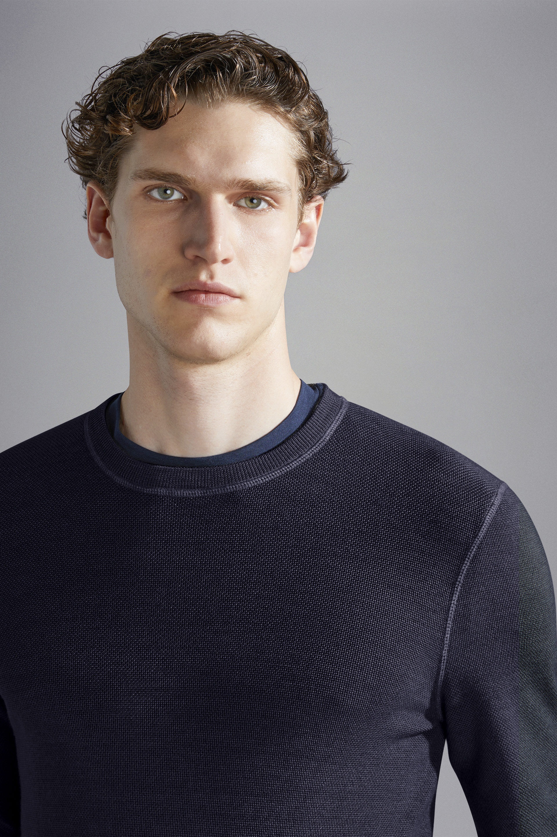 GARMENT DYED WOOL SWEATER - 4