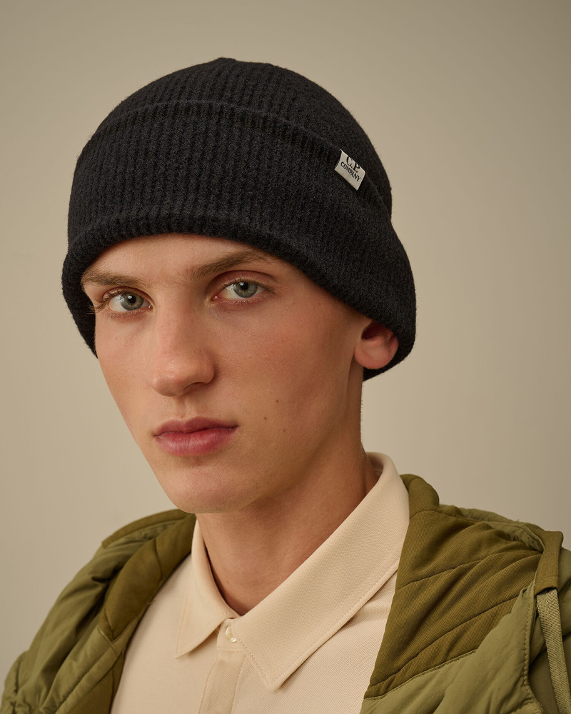 C.P. Company Fleece Knit Beanie outlook