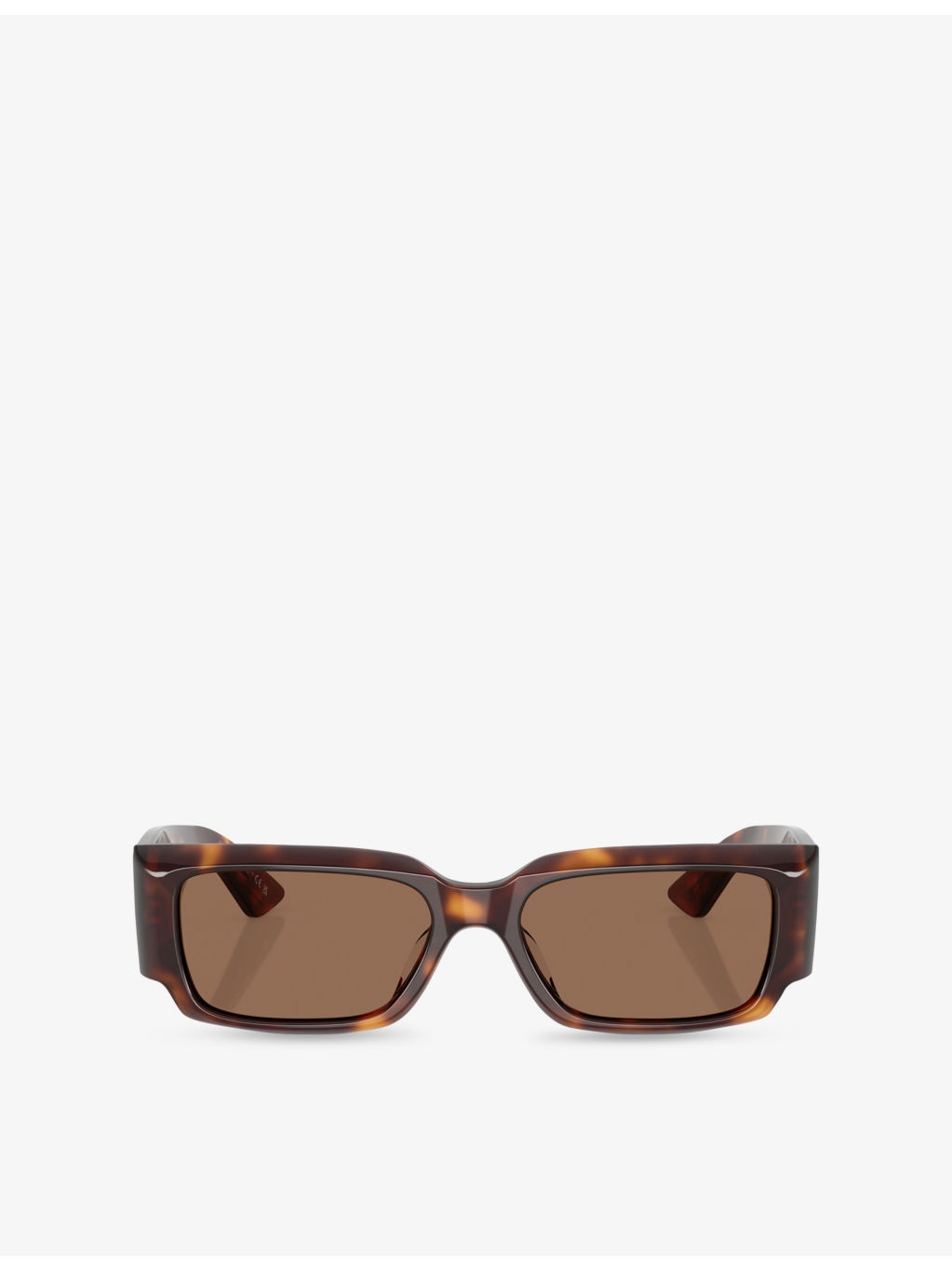 OV5583SU 1995 Rectangle-Frame Tortoiseshell Acetate Sunglasses - 1