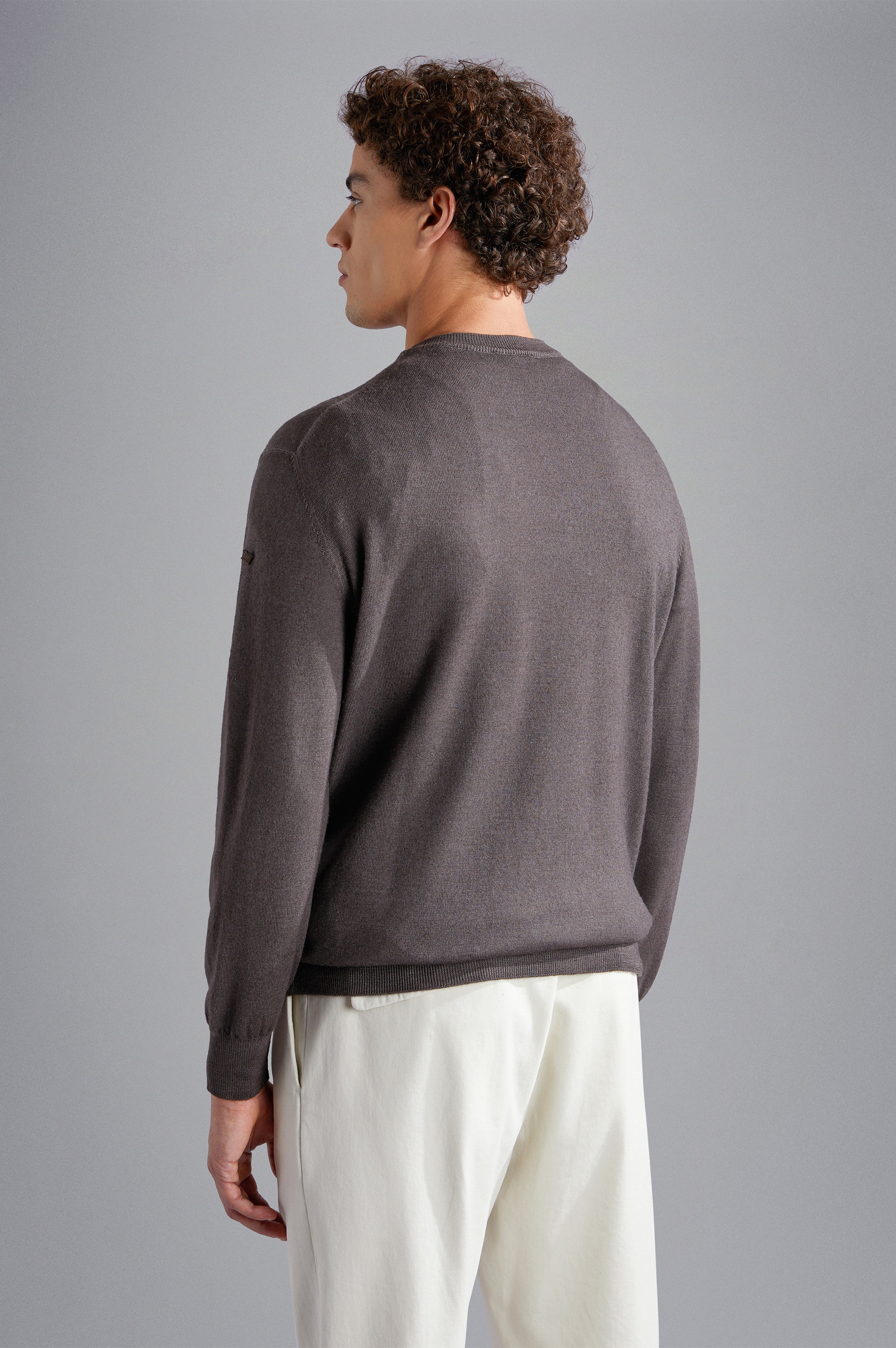 GARMENT DYED WOOL SWEATER - 3