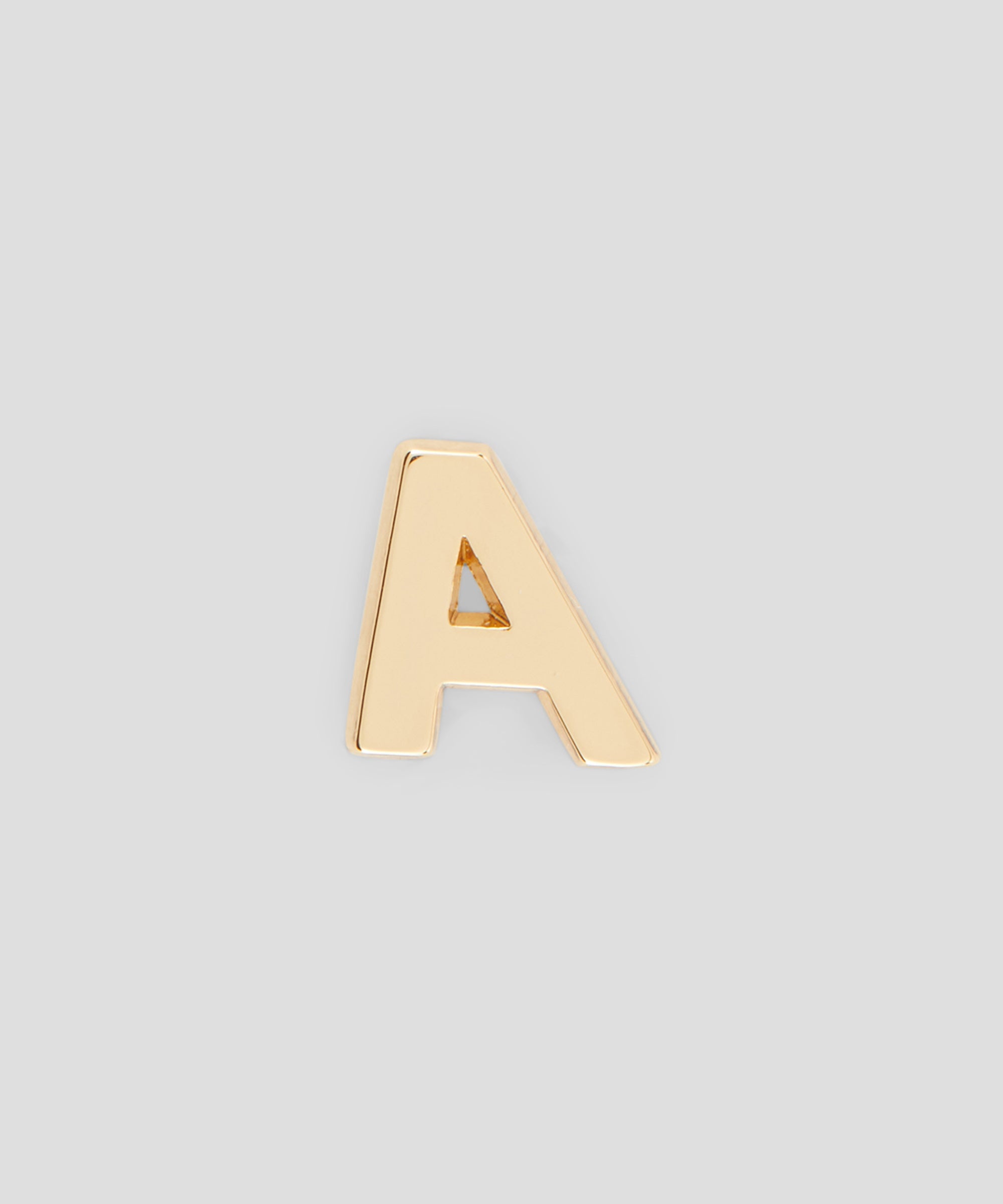 Single brass A charm - 1