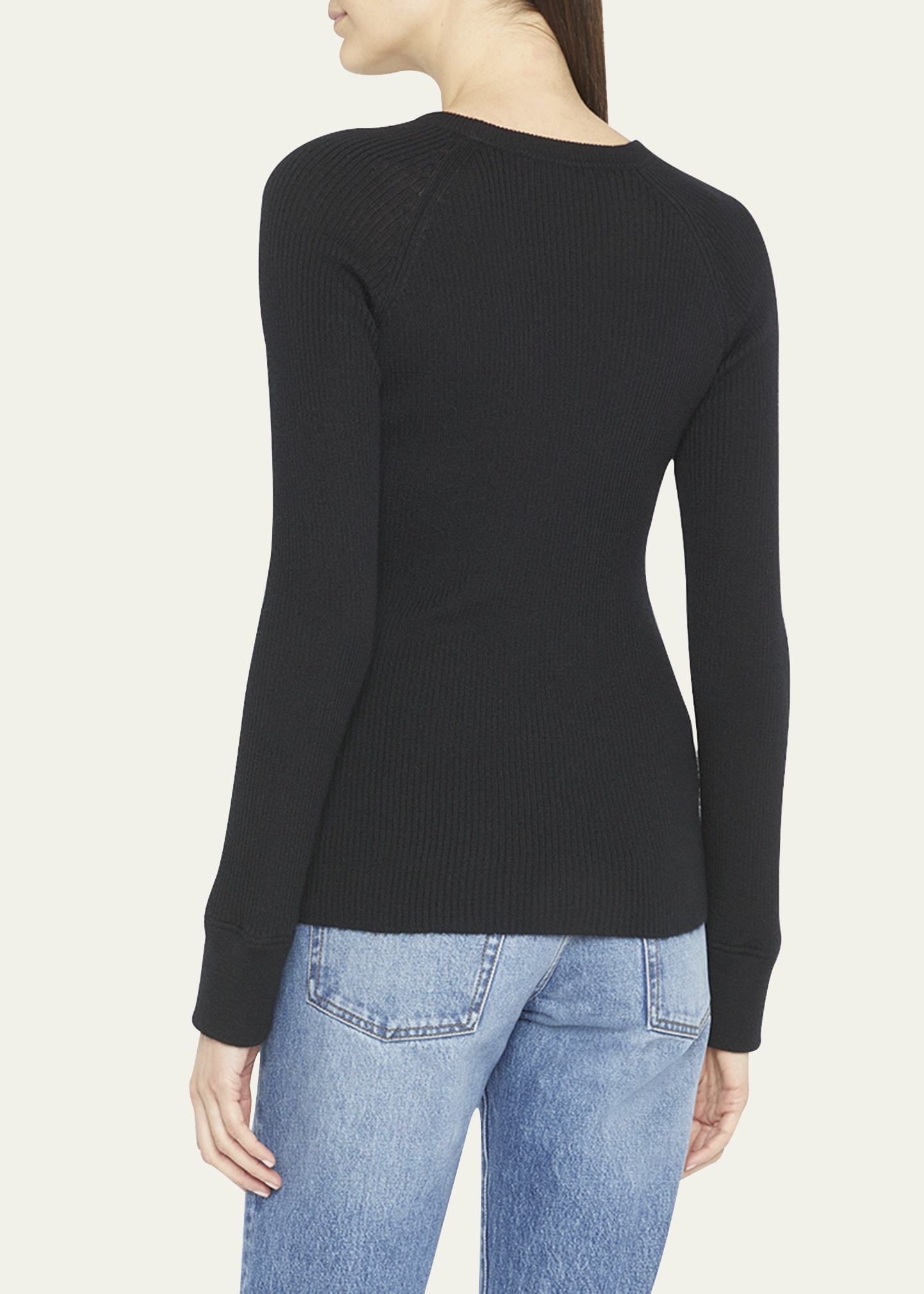 Visby Rib Cashmere Top - 3