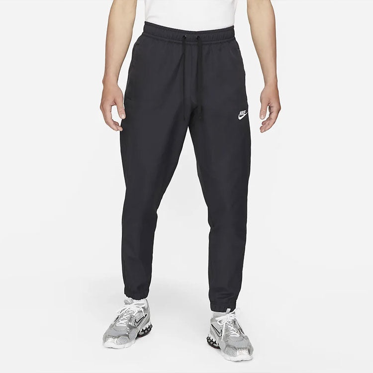 Nike Nsw Spe Wvn Athleisure Casual Sports Woven Bundle Feet Long Pants Black DD5311-010 - 4