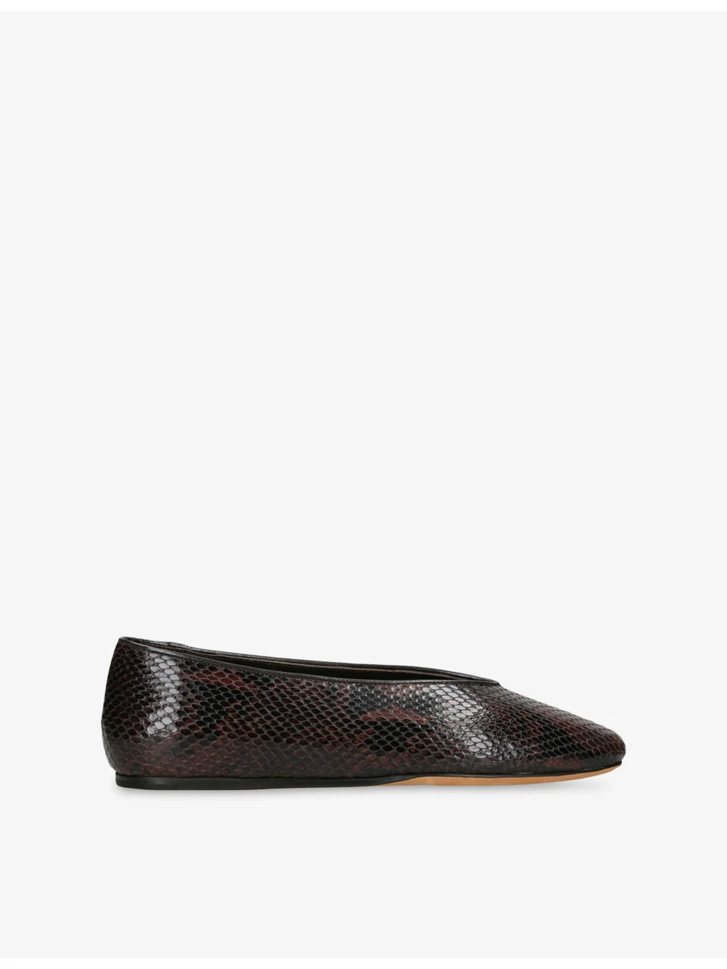 Classic Regency Leather Ballet Flats - 1