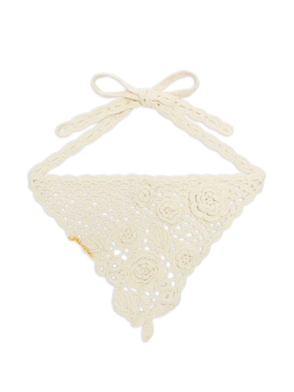 floral crochet headband - 1