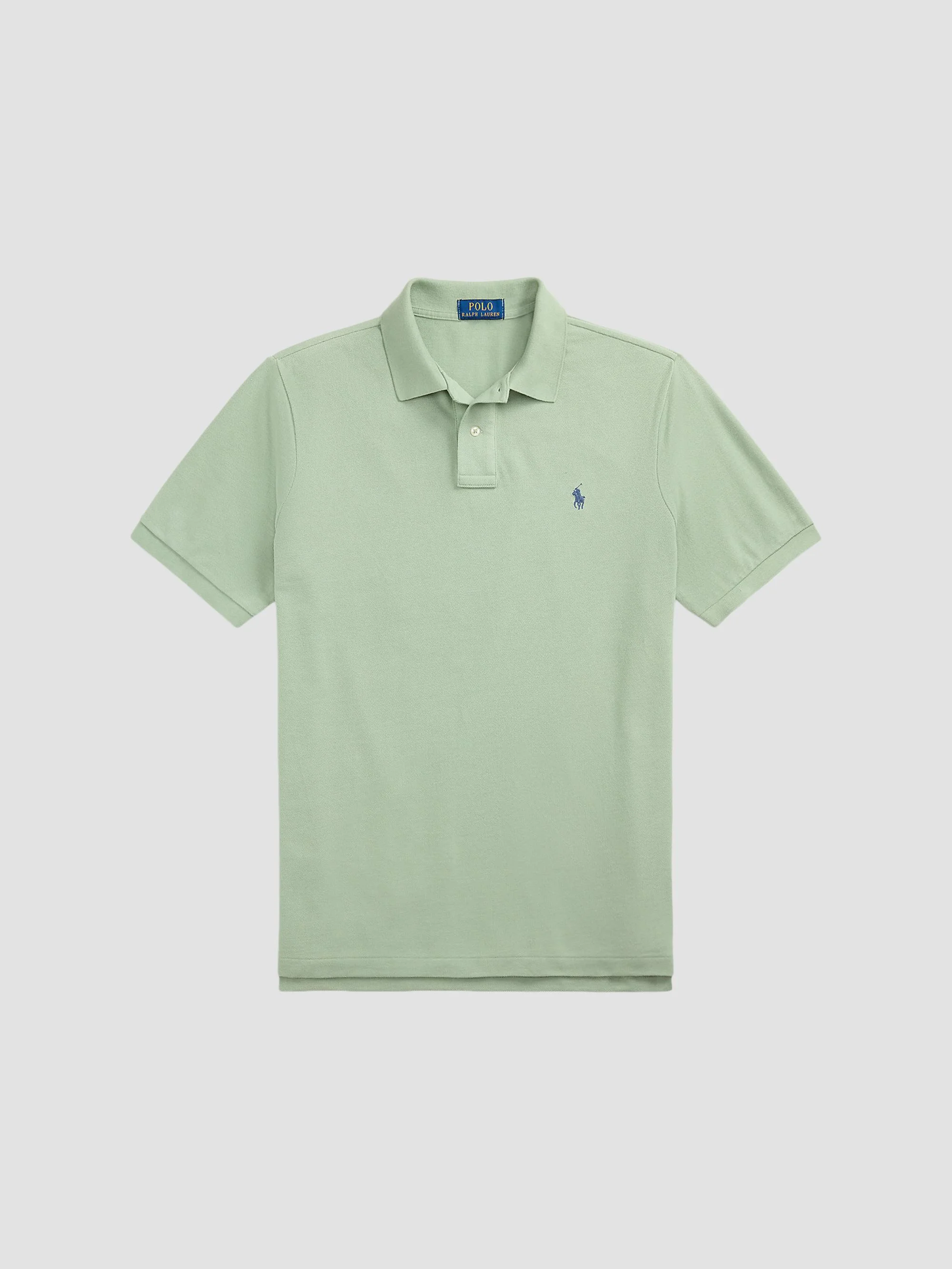 Men's The Iconic Mesh Polo Shirt - Light Green - 1
