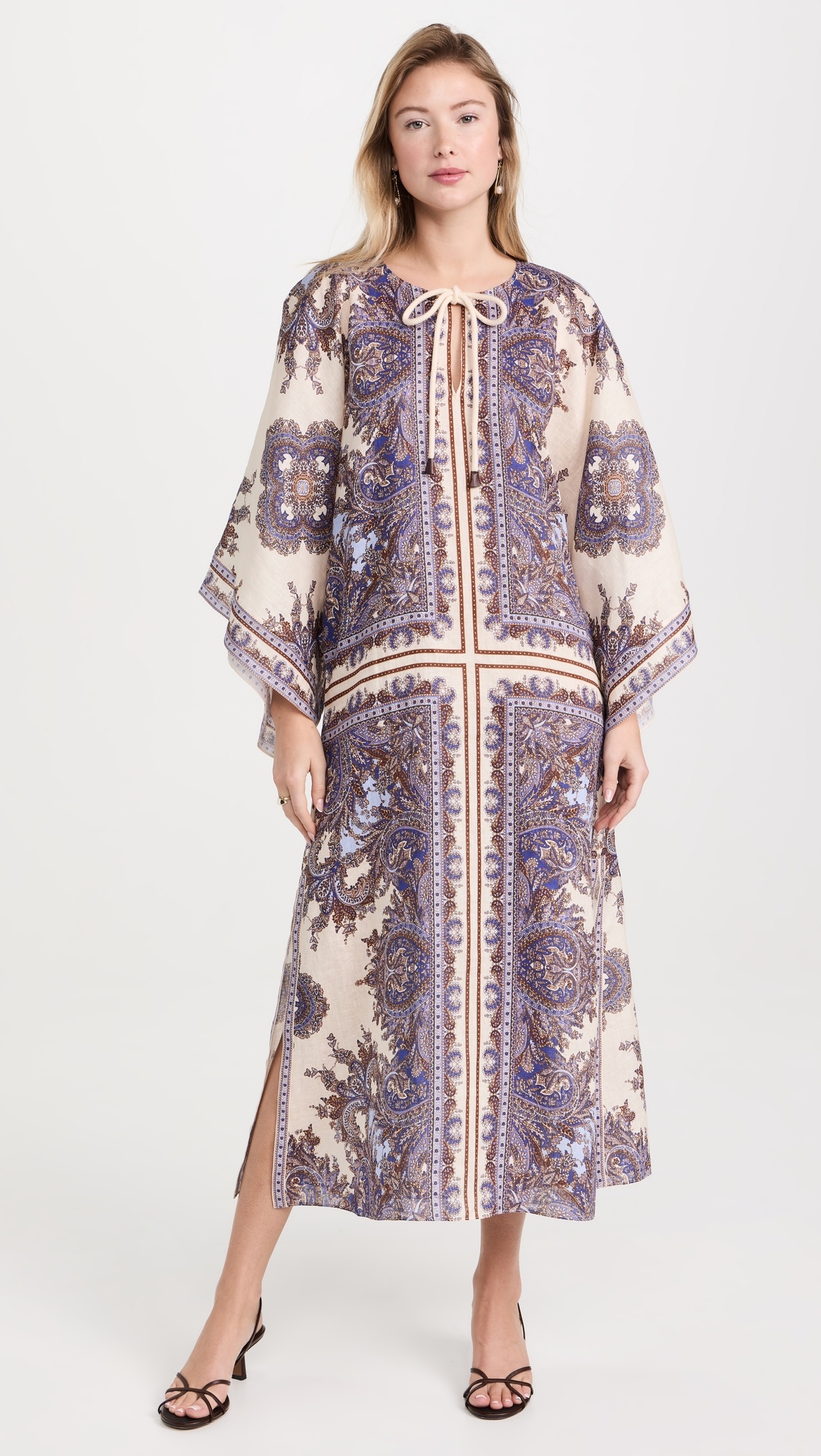 Caftan midi dress sale