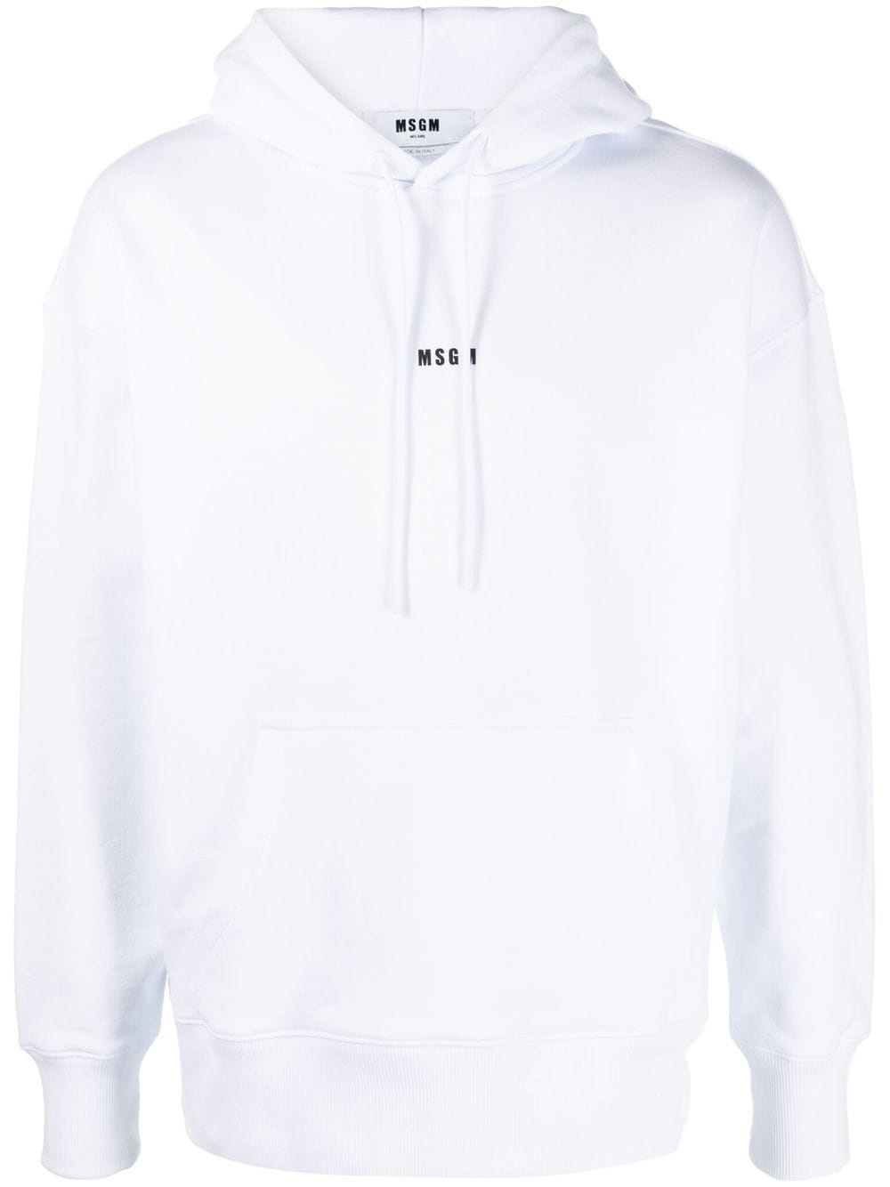 logo-print hoodie - 1