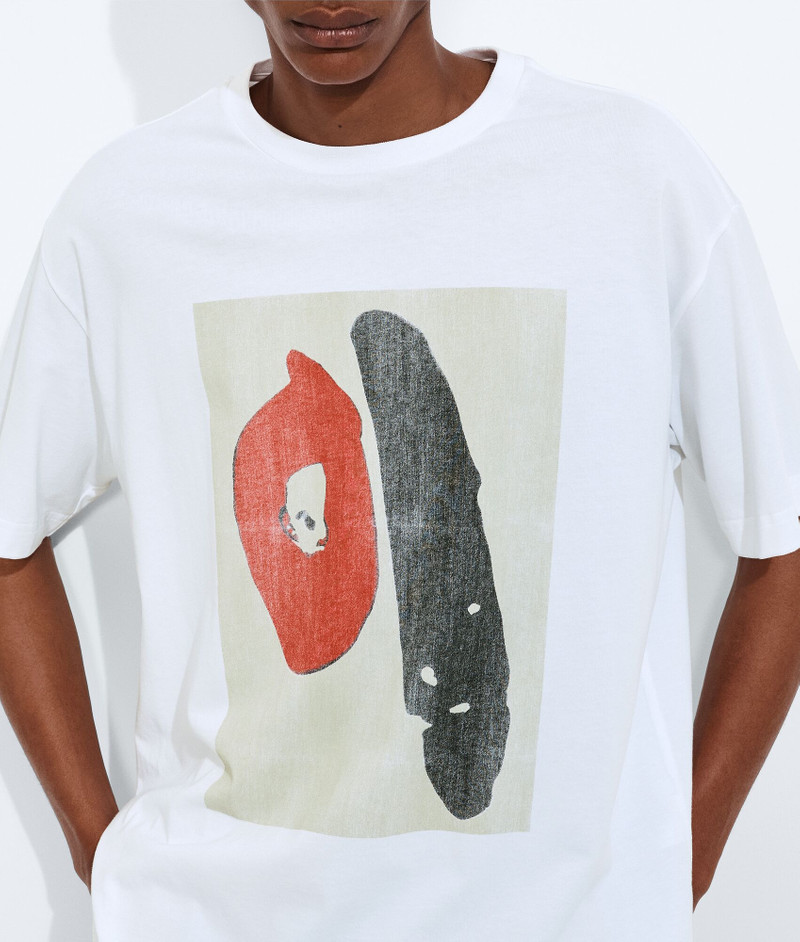 Bottega Veneta Cotton Jersey Printed T-Shirt outlook