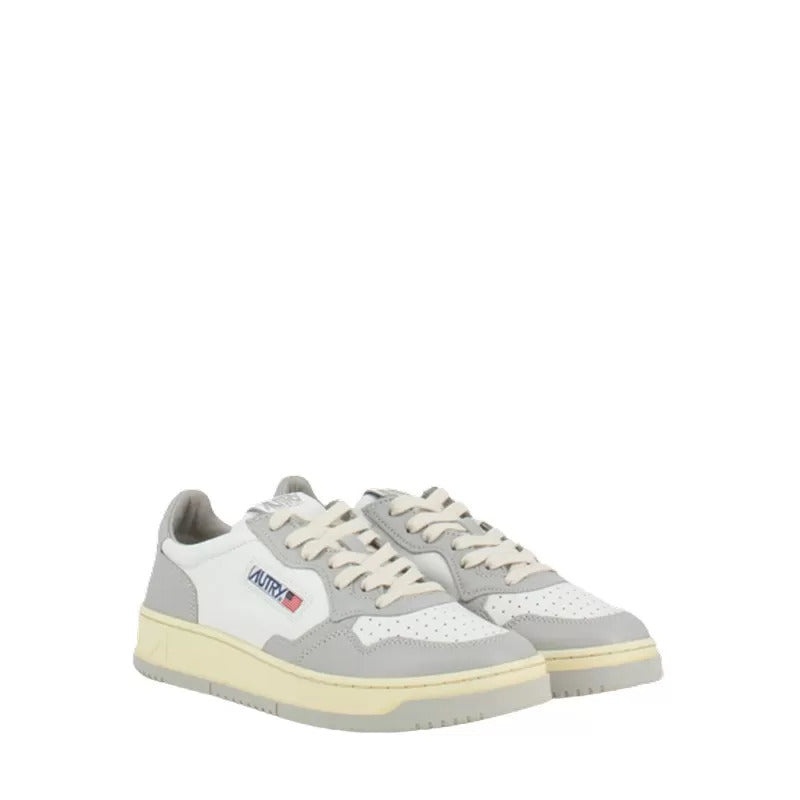 Autry Medalist Low Leather 'Grey White' AULM-WB10 - 2