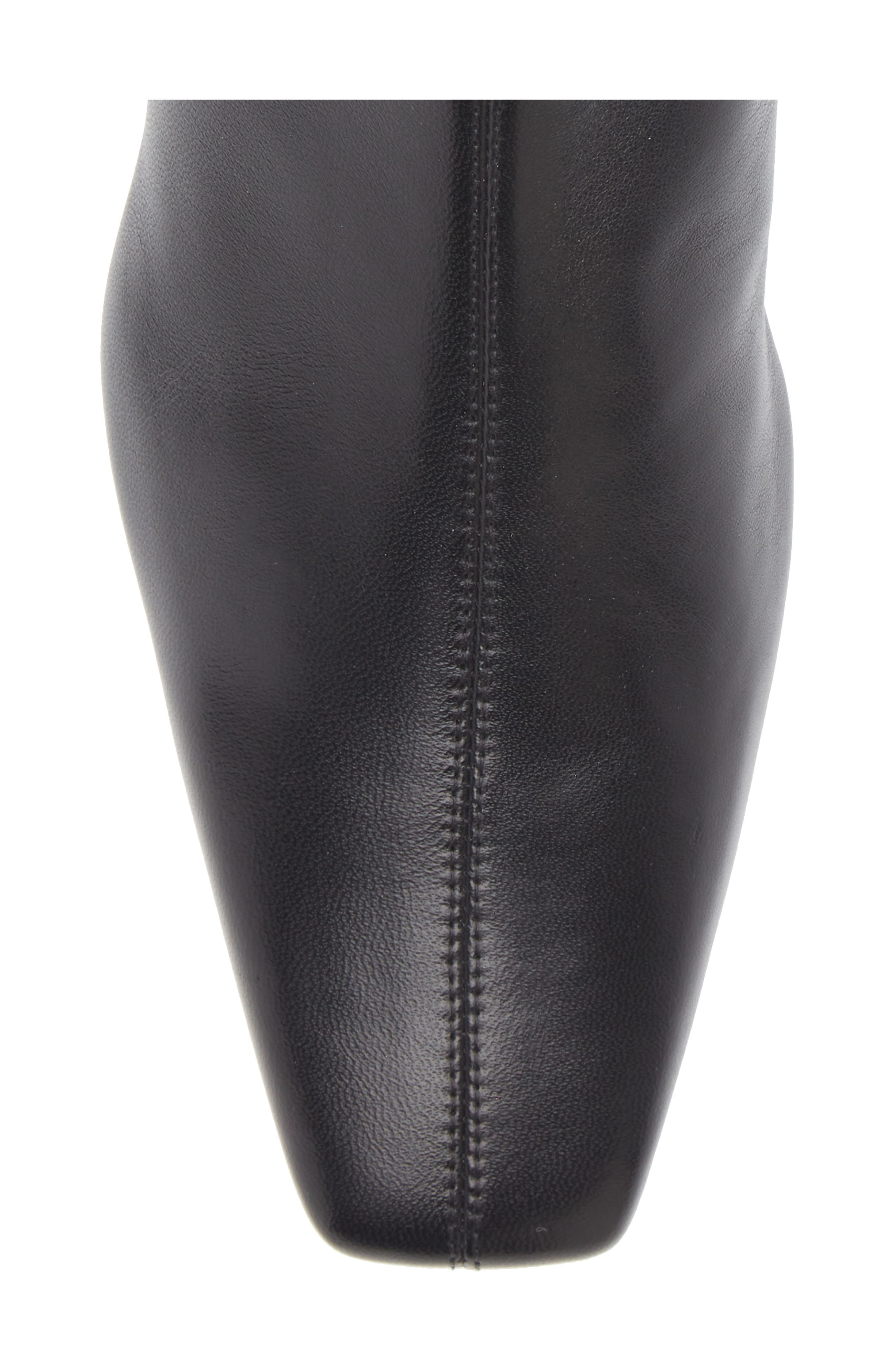 Proenza Schouler Trap Square Toe Bootie in 001 Black at Nordstrom - 5