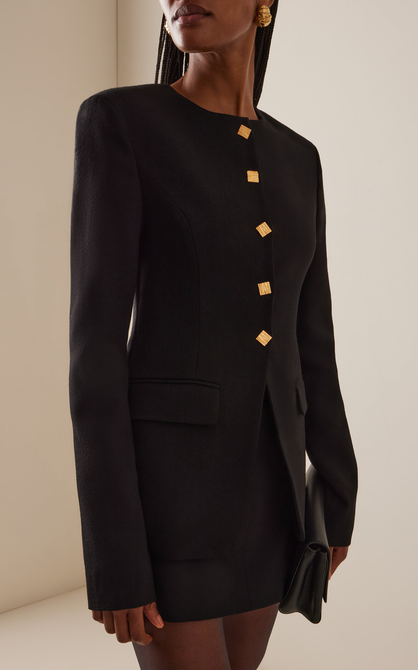 Moya Wool Jacket black - 3